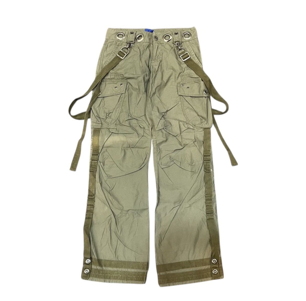Seditionaries 2000s DOHC Bondage Cargo Jumpsuit Pant Ifsixwasnine Size US 30 / EU 46 - 3 Thumbnail