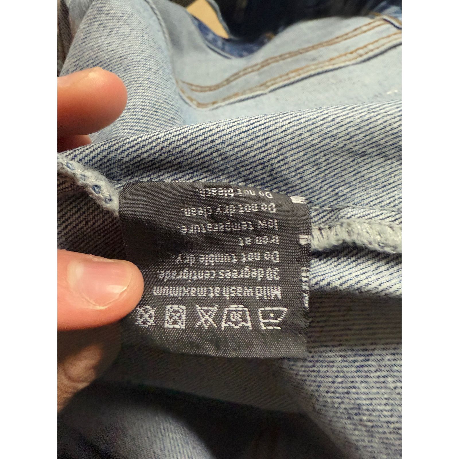 Who Decides War WDW Acid Sphere Denim Jacket New Small With Tags Size US S / EU 44-46 / 1 - 6 Thumbnail