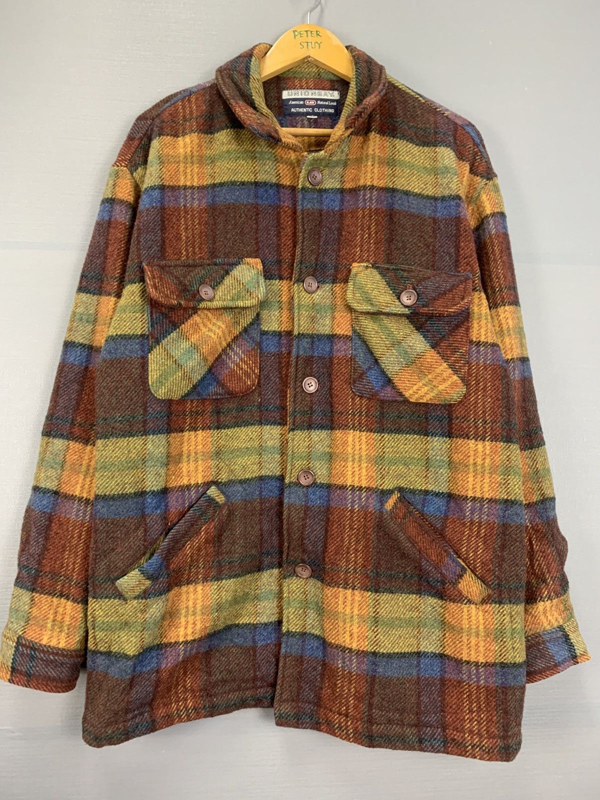UNIONBAY × Vintage Vintage Union Bay Tartan Jacket Size US S / EU 44-46 / 1 - 4 Thumbnail