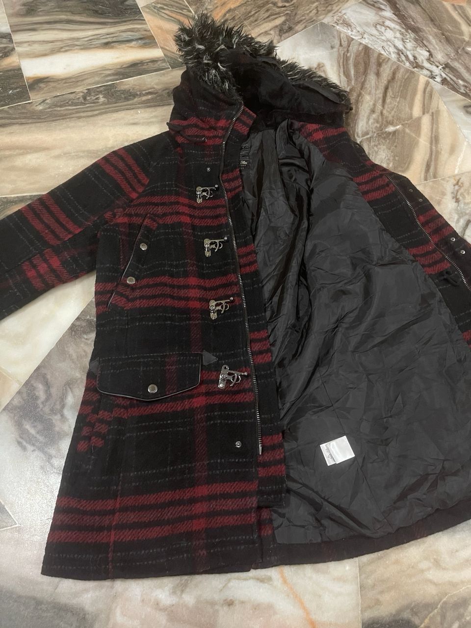 In The Attic In The Attic Fireman Jacket with Fur Hoodie Size US L / EU 52-54 / 3 - 17 Thumbnail