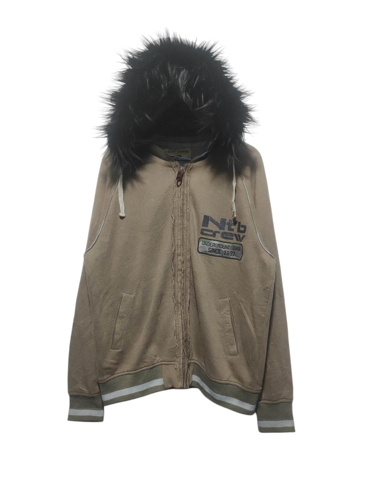 Hysteric Glamour Nothin'but Crew Zip Fur Hoodie IfSixWasNine LGB style Size US L / EU 52-54 / 3 - 1 Thumbnail