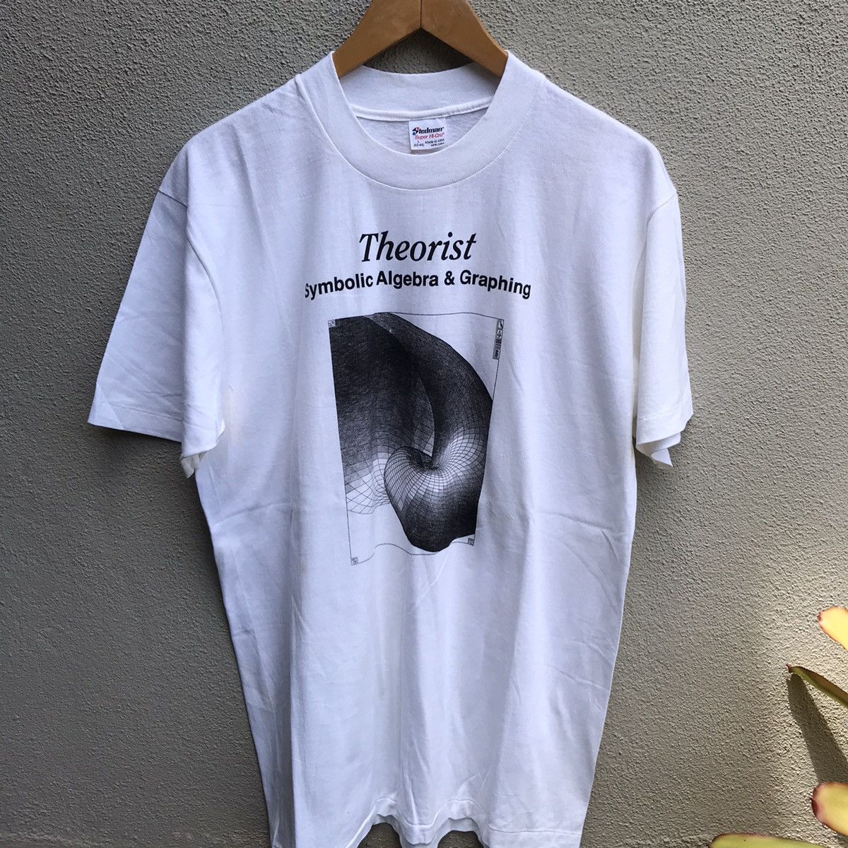 Arts & Science Vintage THEORIST ALGEBRA fractal art tee mathematics Size US L / EU 52-54 / 3 - 2 Thumbnail