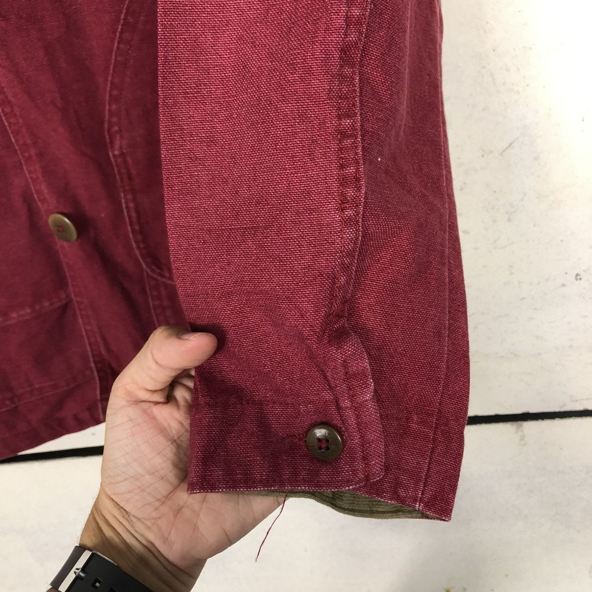 L.L. Bean 🔥VINTAGE CHORE JACKET L.L.BEAN FREEPORT MAINE DUCK CANVAS Size US S / EU 44-46 / 1 - 17 Thumbnail