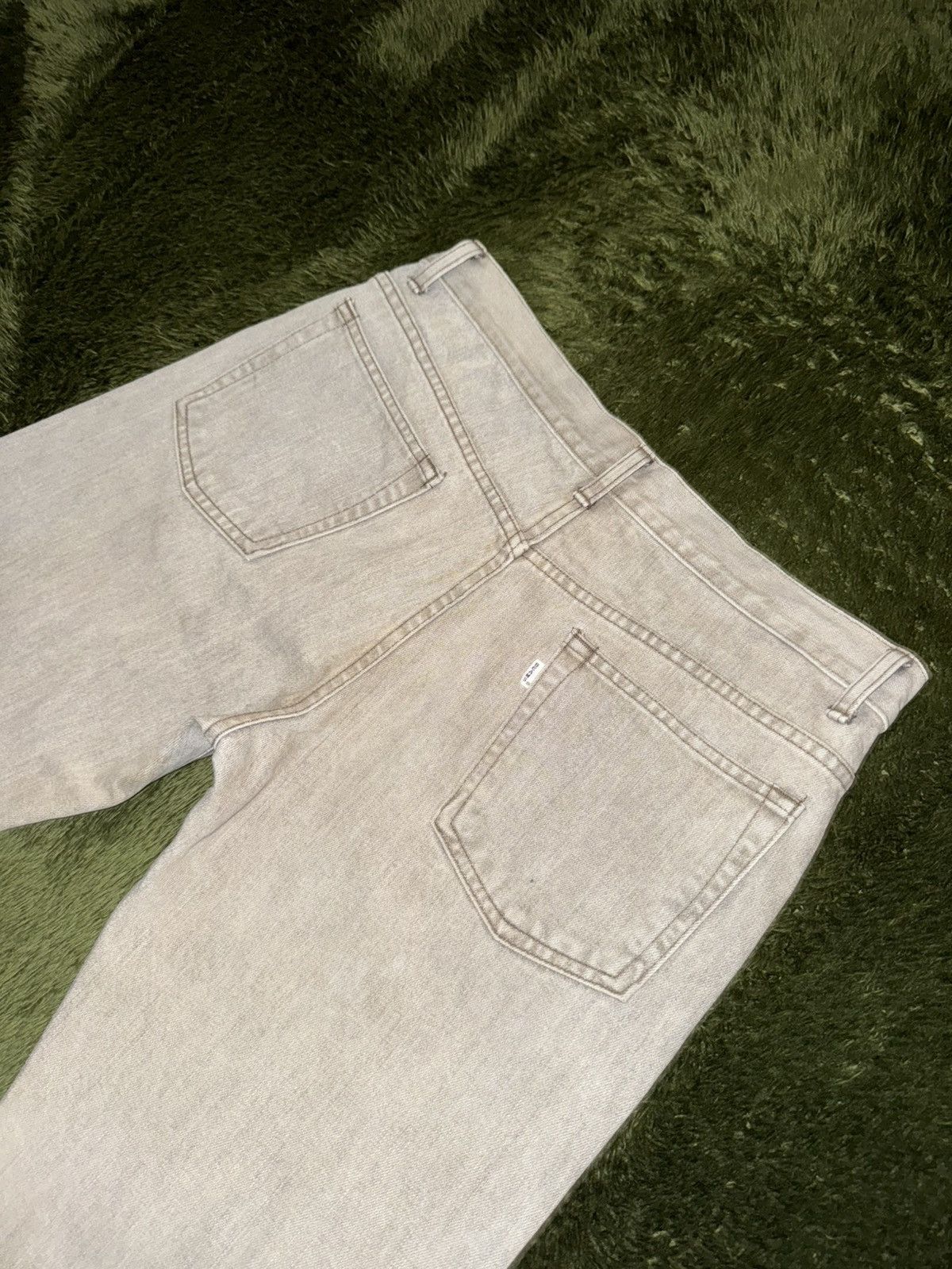 Beams Japan [L] BEAMS Japan Straight Fit Vintage Wash Denim Pants Grey Size US 32 / EU 48 - 8 Thumbnail