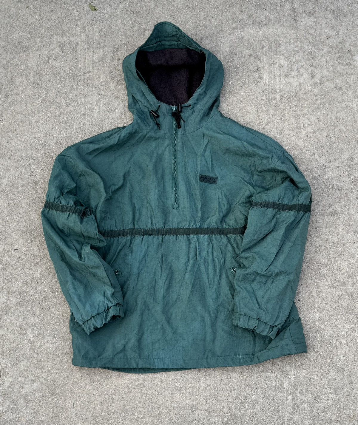 Old Navy Vintage 90s Old Navy Outergear Anorak Jacket XL Green Size US XL / EU 56 / 4 - 1 Thumbnail
