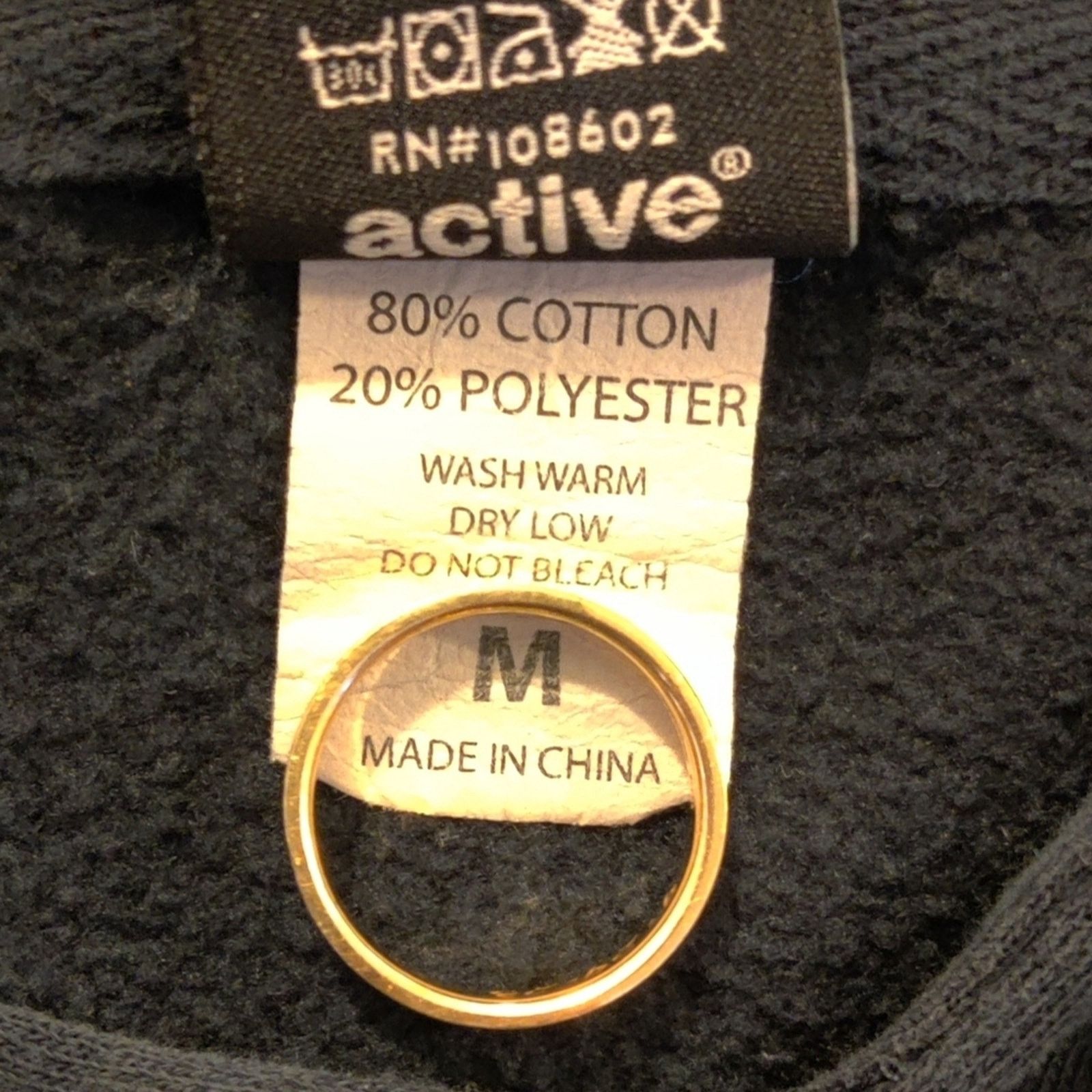 Active Ride Shop Active Sz. Medium Faded Blue Hoodie Pullover Sweater Size US M / EU 48-50 / 2 - 5 Thumbnail