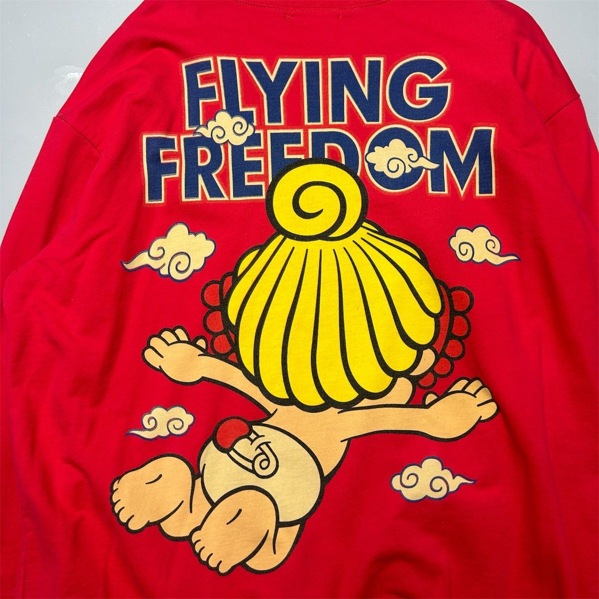 Hysteric Glamour × Vintage 90s Hysteric Glamour Baby Touch The Sky Sweater Size US L / EU 52-54 / 3 - 7 Thumbnail