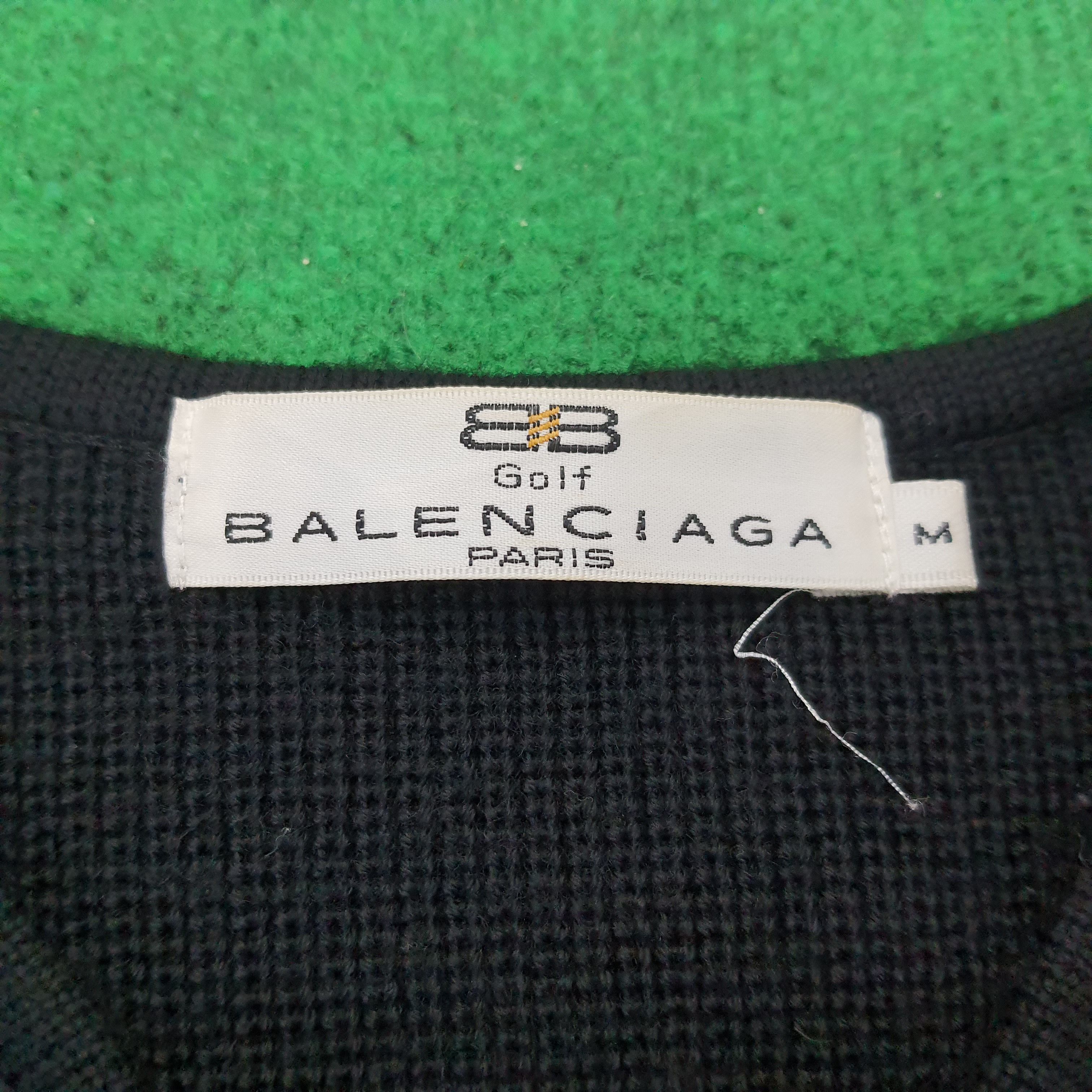 Balenciaga × Vintage Vintage Balenciaga Paris Knitwear Vests Size S / US 4 / IT 40 - 4 Thumbnail