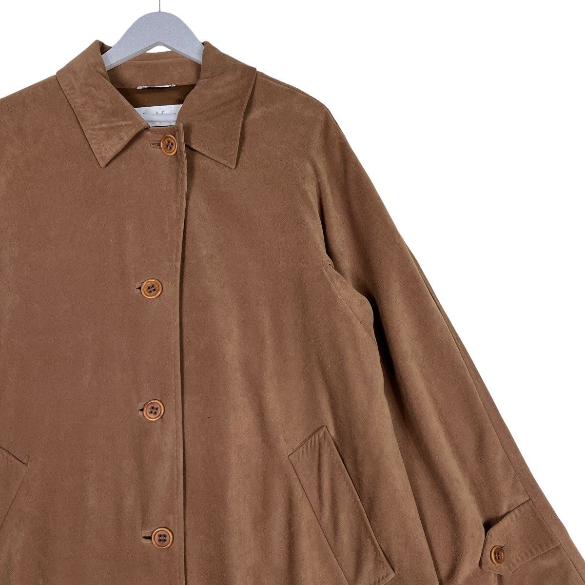 Max Mara 🔥 RICH BROWN MAX MARA OVER COATS MADE IN ITALY Size M / US 6-8 / IT 42-44 - 9 Thumbnail