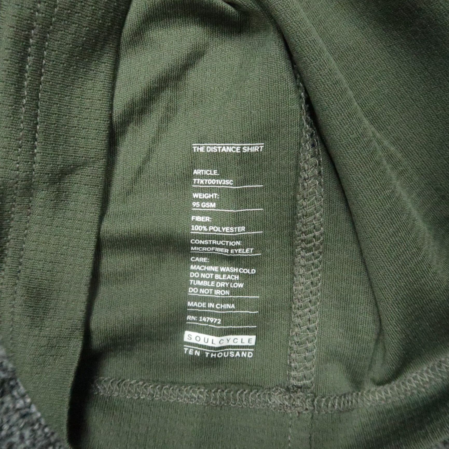 Ten Thousand Ten Thousand Shirt Men XL Green Distance Soulcycle Athletic Performance T-Shirt Size US XL / EU 56 / 4 - 5 Thumbnail