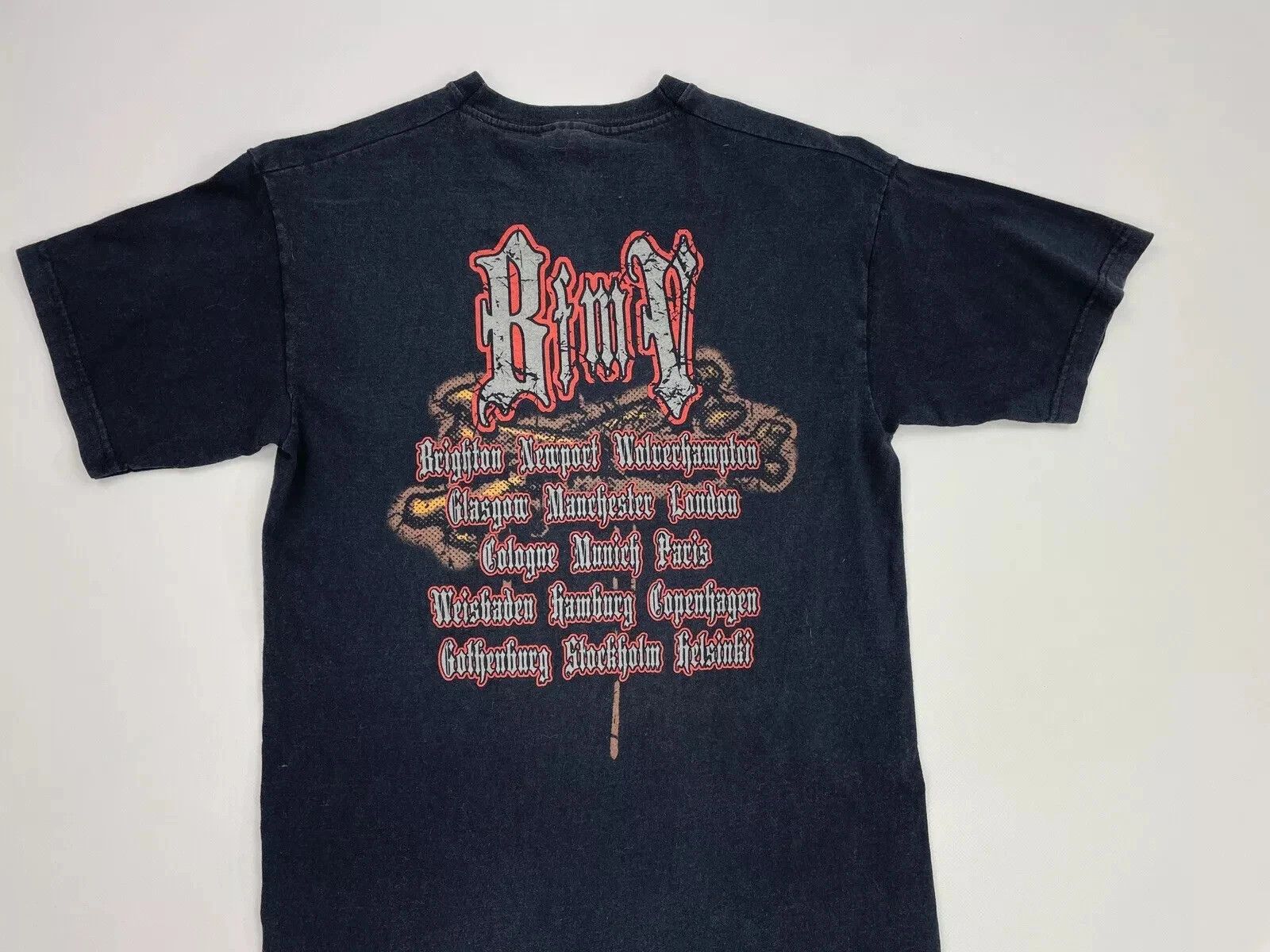 Vintage Vintage BULLET FOR MY VALENTINE TOUR 2008 SHIRT METAL Band Size US S / EU 44-46 / 1 - 9 Thumbnail