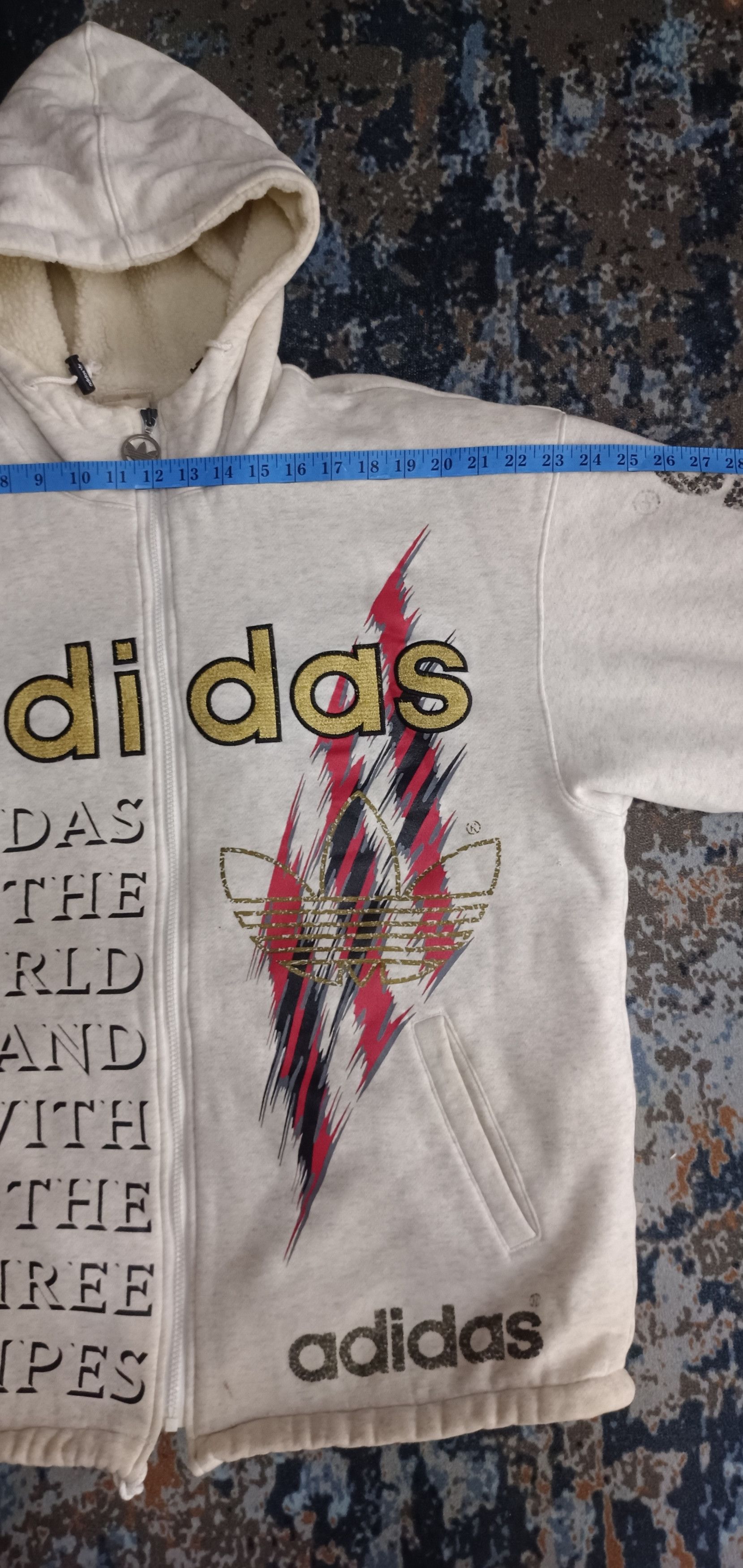 Adidas Vintage 90s🔥 Adidas RUN DMC 3 Stripes Big Logo Size US XL / EU 56 / 4 - 19 Thumbnail