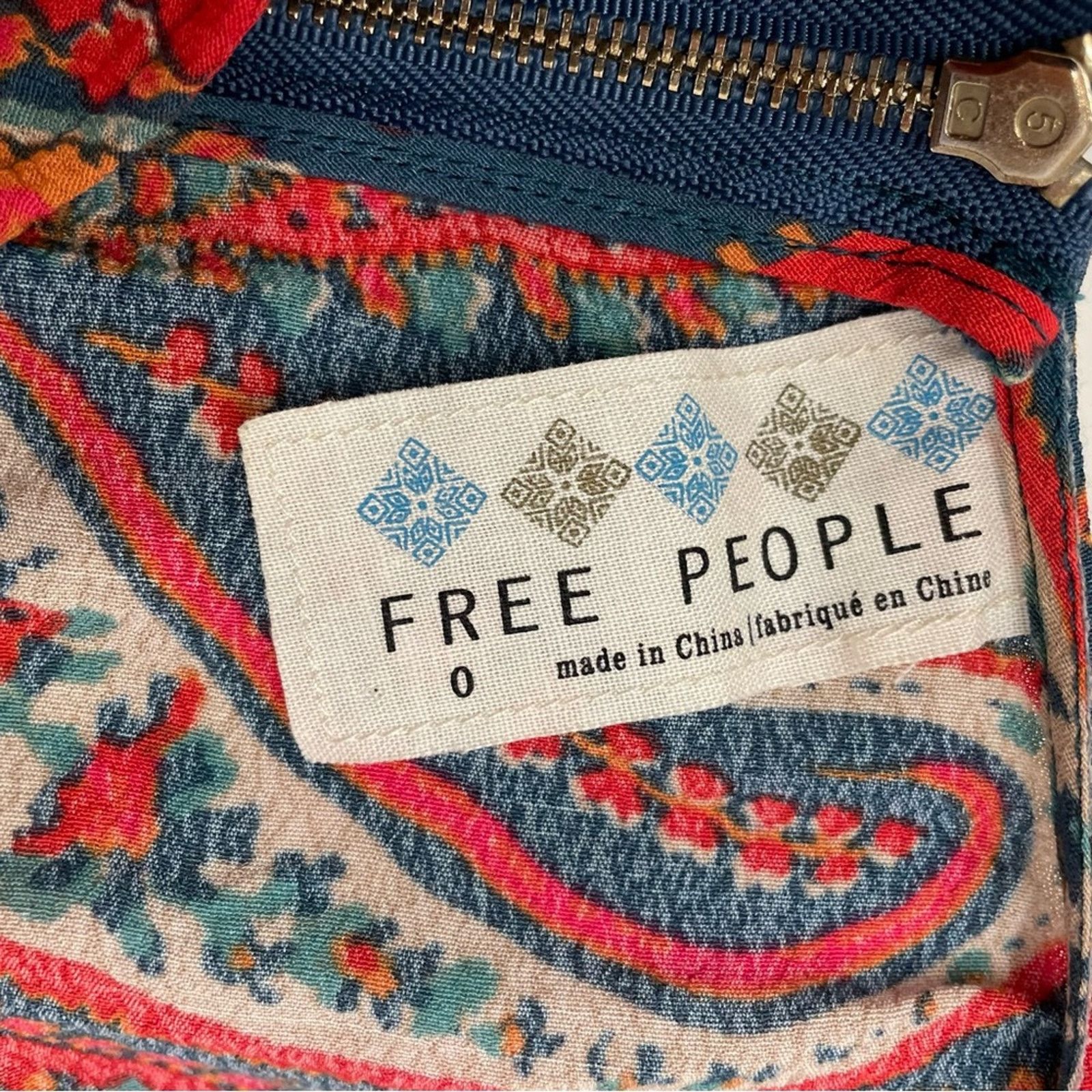 Free People Free People Paisley Print Dress 0 Size XS / US 0-2 / IT 36-38 - 9 Thumbnail