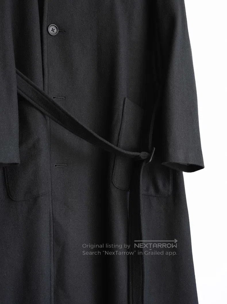Yohji Yamamoto YOHJI YAMAMOTO Stand Collar Belted Coat Size US S / EU 44-46 / 1 - 7 Thumbnail