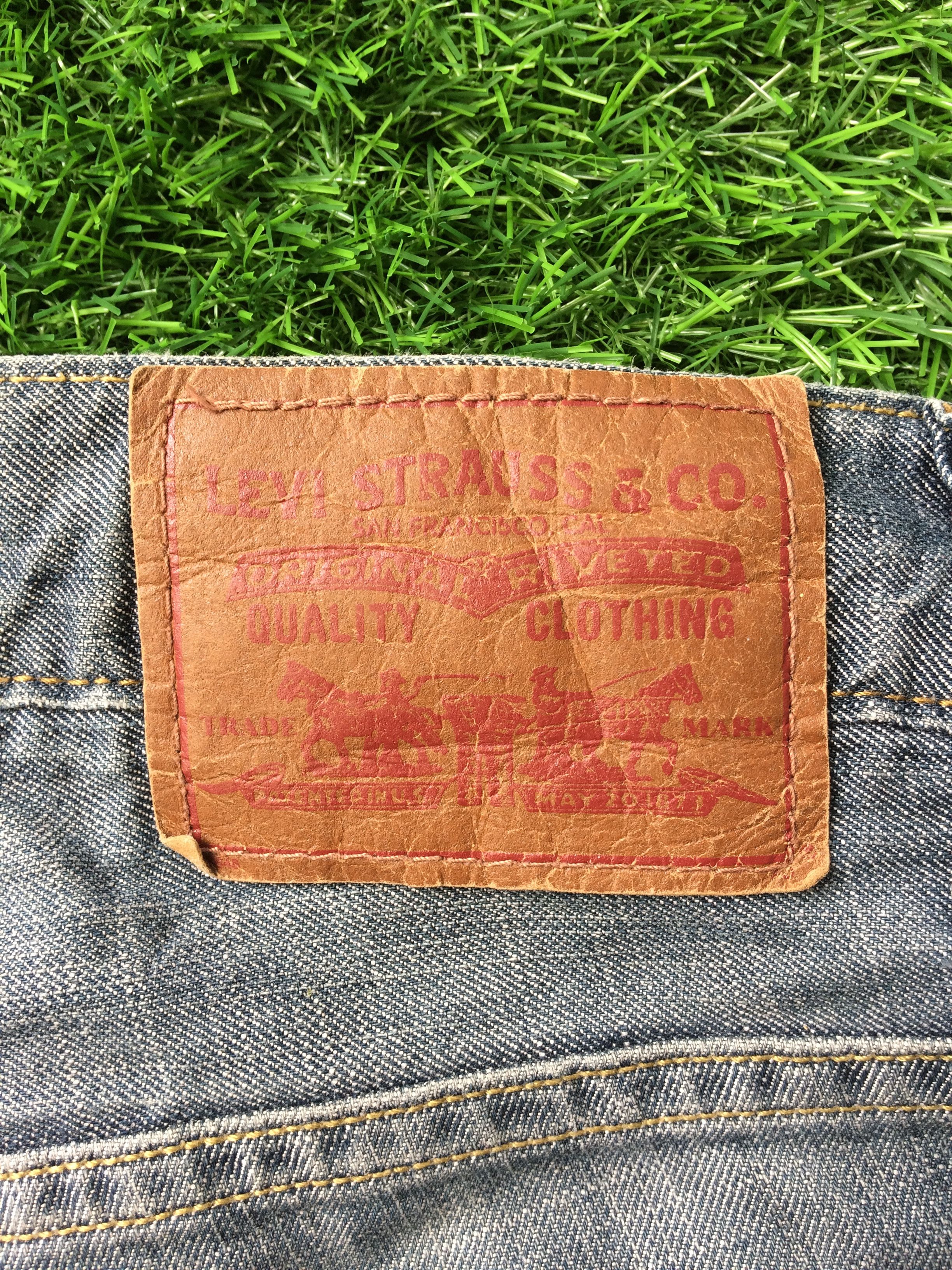 Jean × Unsound Rags Levis 511 Ripped Butt Skinny Jeans D-756 Size 30" / US 8 / IT 44 - 11 Thumbnail
