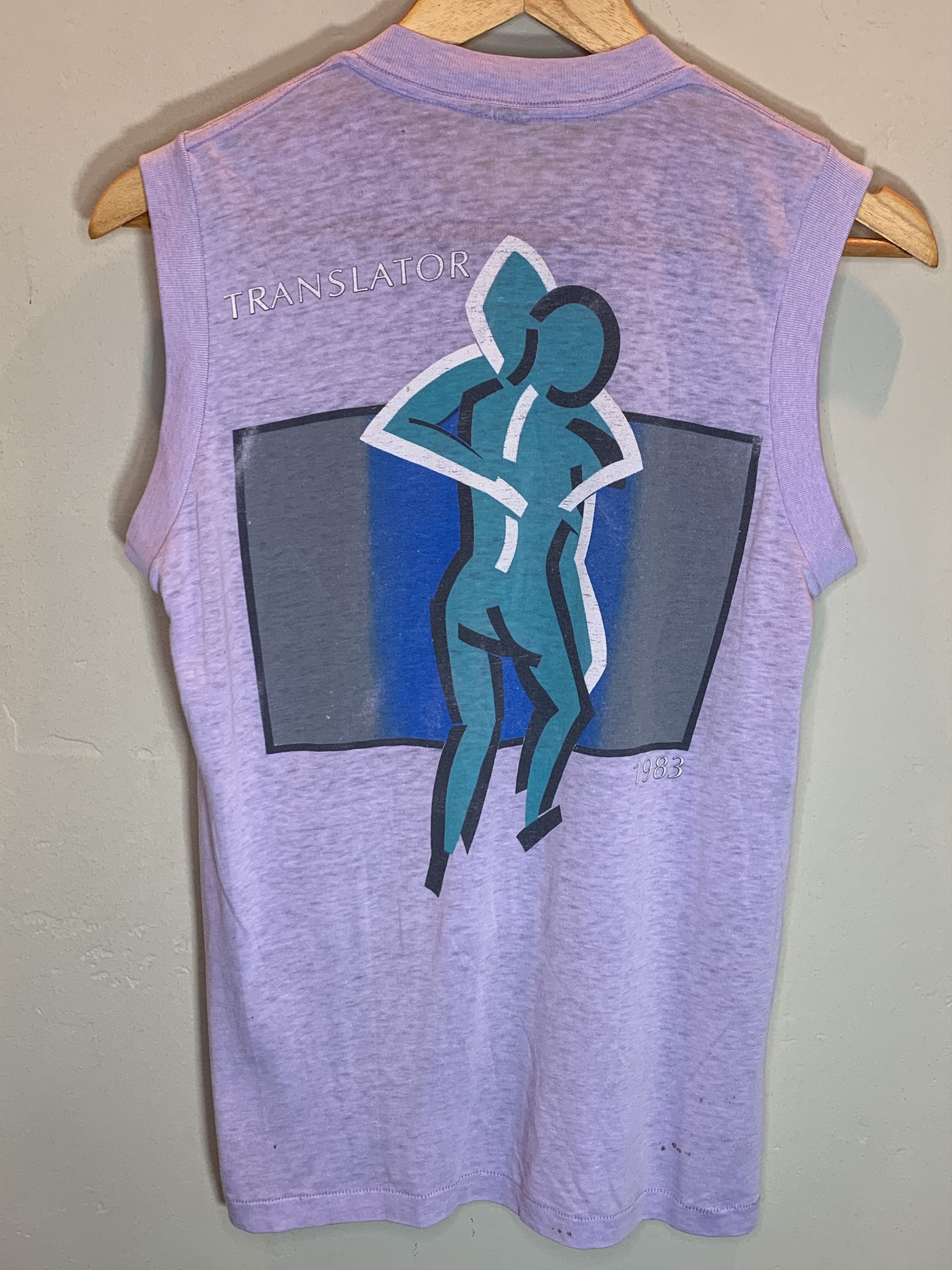 Band Tees *RARE* Vintage 1983 Translator No Time Like Now Tank Top Size US M / EU 48-50 / 2 - 2 Thumbnail