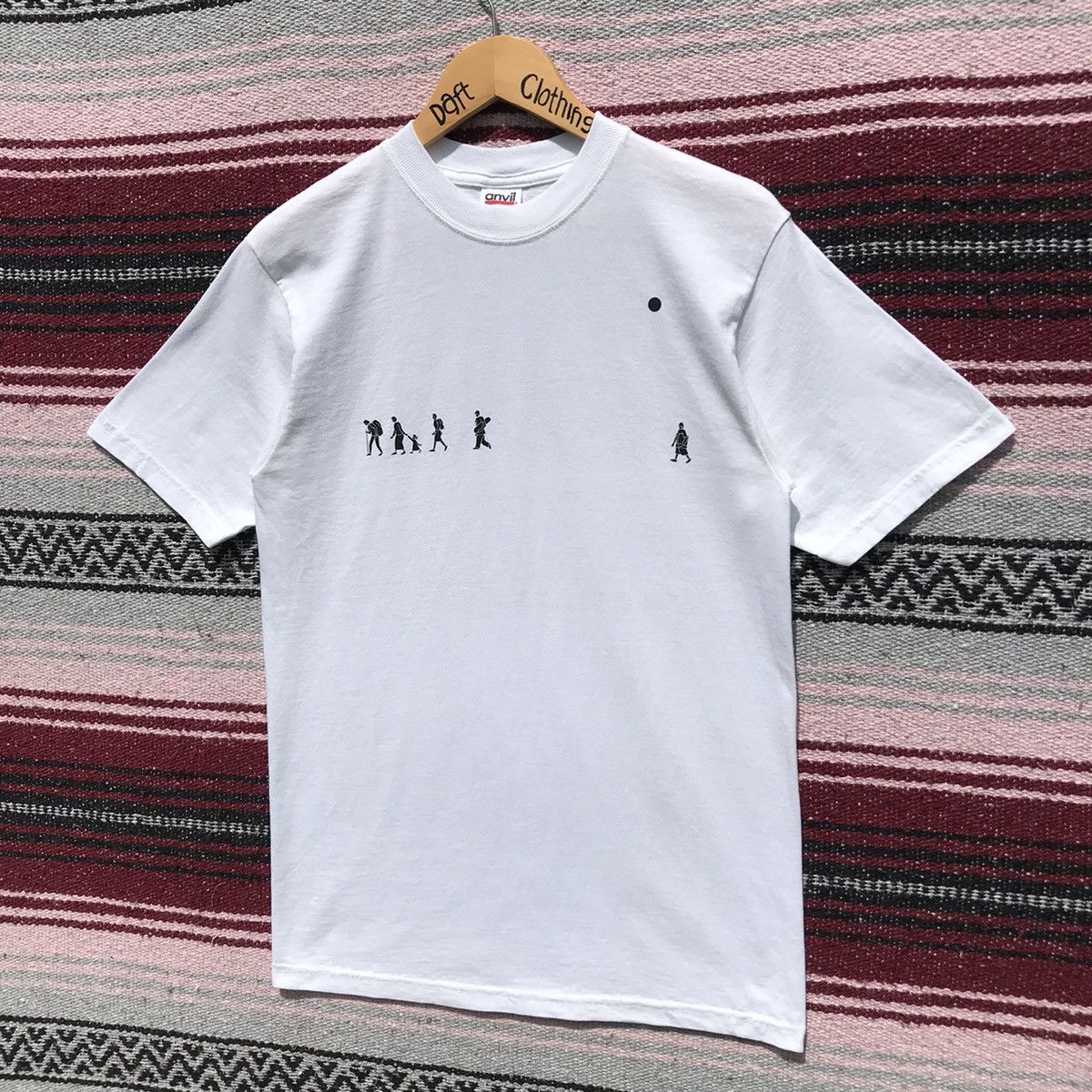 Clarks × Vintage Vintage Clarks Walk Around The World Shirt Clarks Outdoor Size US S / EU 44-46 / 1 - 3 Thumbnail