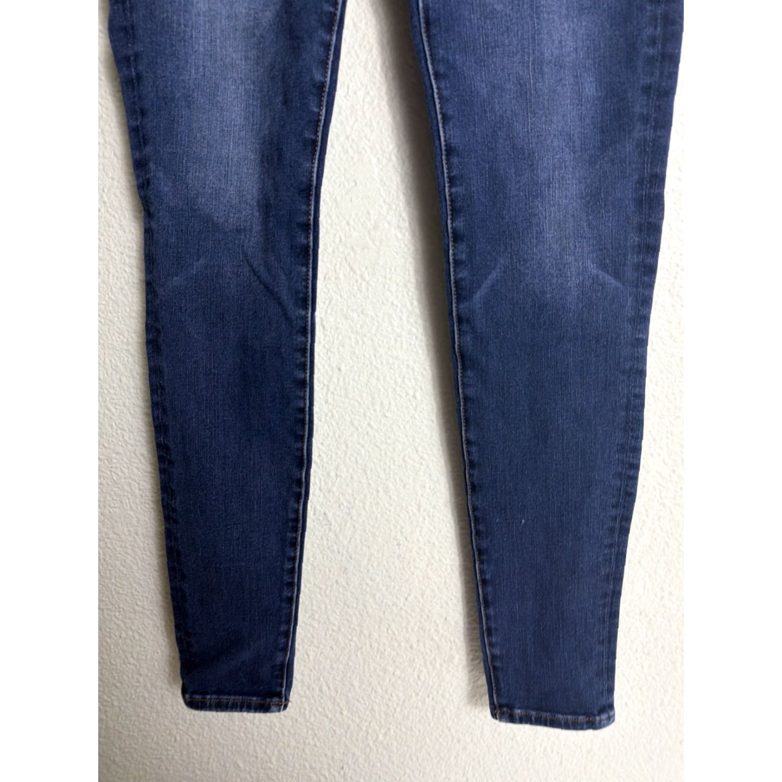 American Eagle Outfitters VINTAGE American Eagle Jegging Jeans Dark Wash Super Hi Rise Stretch 28x30 Womens Size 4 Blue Size 27" / US 4 / IT 40 - 2 Thumbnail