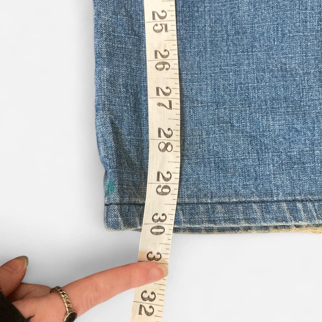 Diesel Diesel factory Deadstock VICIOUS no butt pockets flare jeans Size 29" - 7 Thumbnail