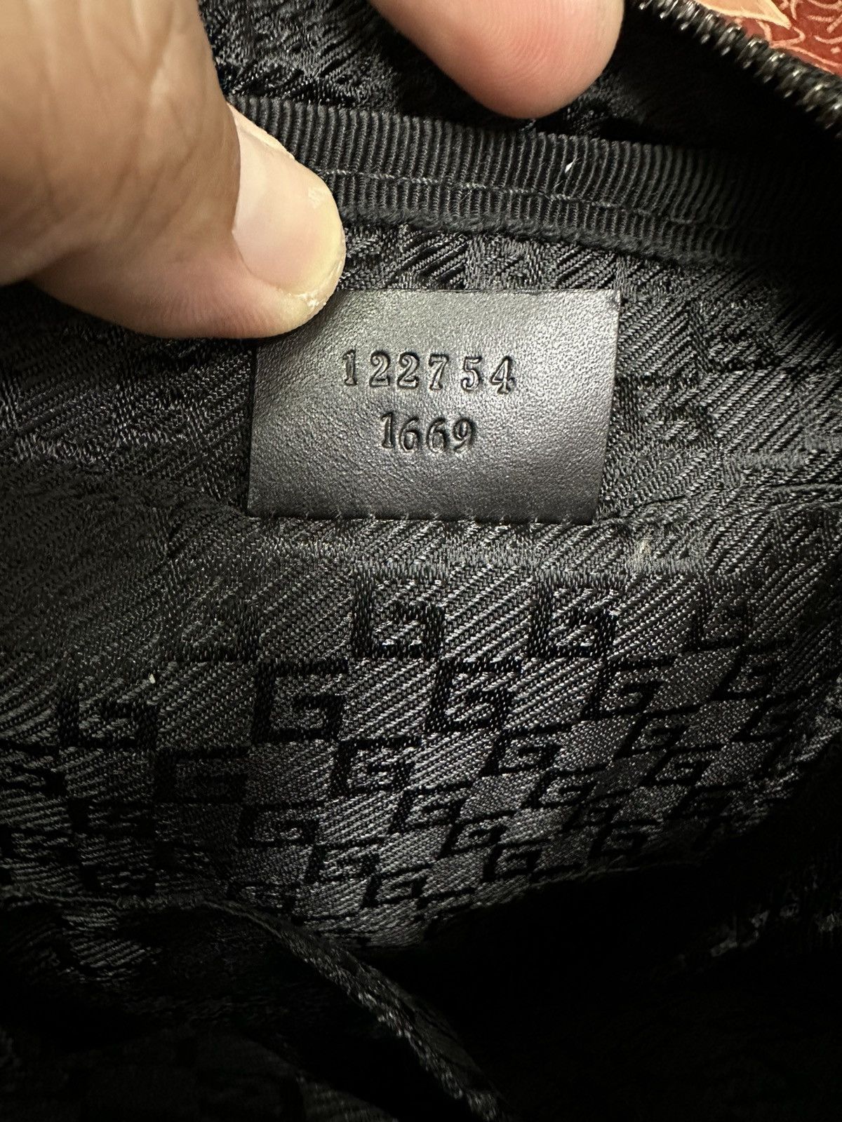 Gucci AUTHENTIC GUCCI SMALL BLACK CANVAS CROSSBODY BAG Size ONE SIZE - 18 Thumbnail