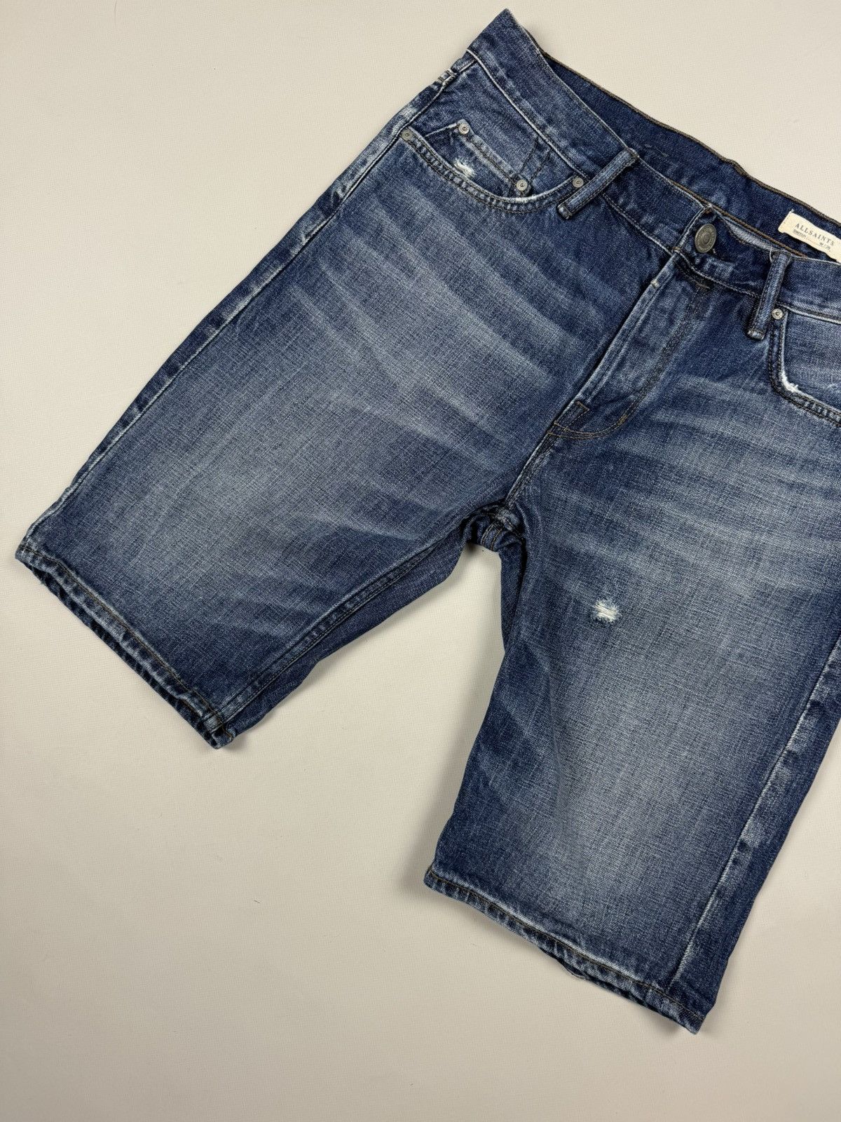 Allsaints Allsaints Horton Switch Men’s Denim Shorts Size 30 / S Size US 30 / EU 46 - 5 Thumbnail