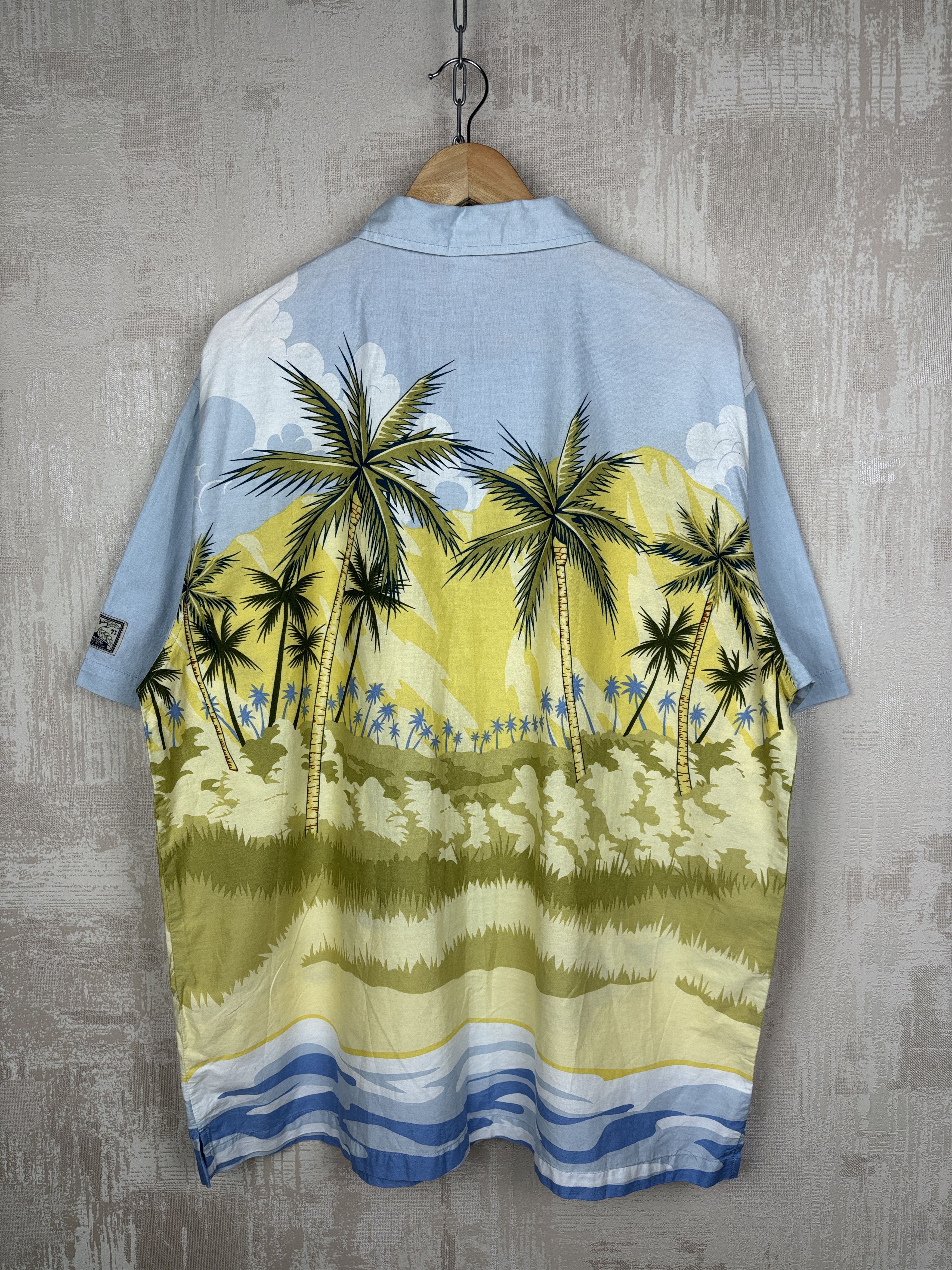 Disney Vintage Walt Disney World "Hang Loose 1971" Hawaiian Shirt Size US L / EU 52-54 / 3 - 15 Thumbnail