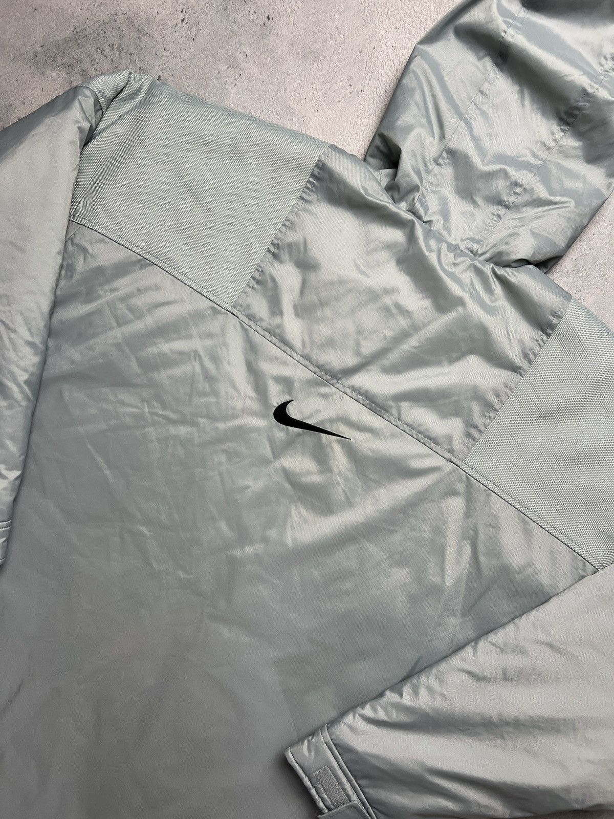 Nike Nike vintage big logo track long jacket zip y2k 90s USA Size US XL / EU 56 / 4 - 11 Thumbnail
