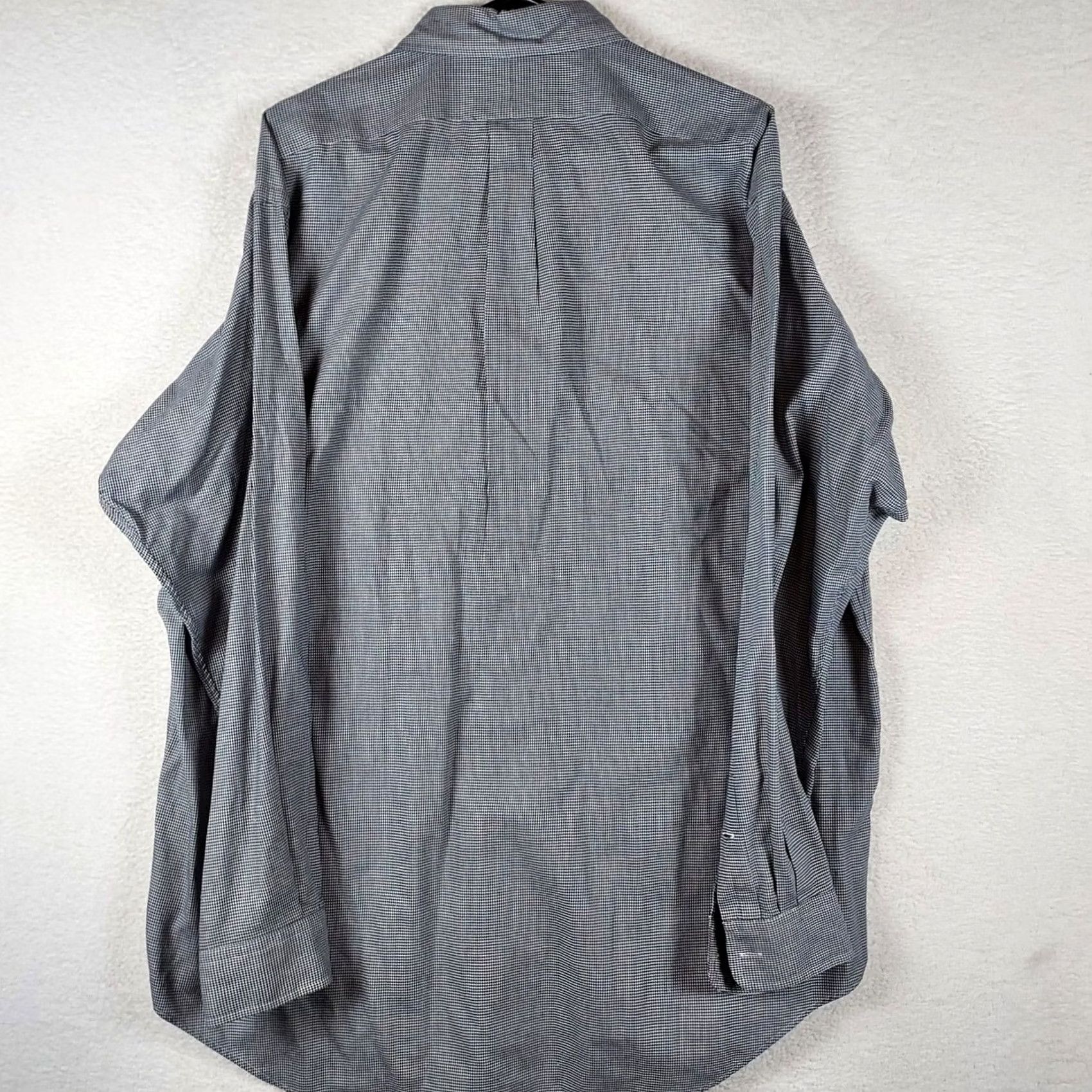 Ralph Lauren Ralph Lauren Blake 100% Cotton L Button-Up Shirt, Blue, Check, Long Sleeve, Collared, Button-Down, Casual, Men’s, Regular Fit Size US L / EU 52-54 / 3 - 2 Thumbnail