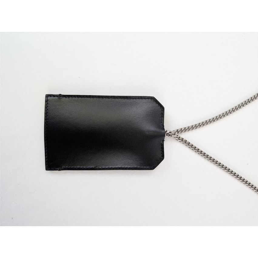 Saint Laurent Paris o1rshd1 Q:2 / Size: OS / Card Case With Chain Smooth Leather Size ONE SIZE - 5 Thumbnail