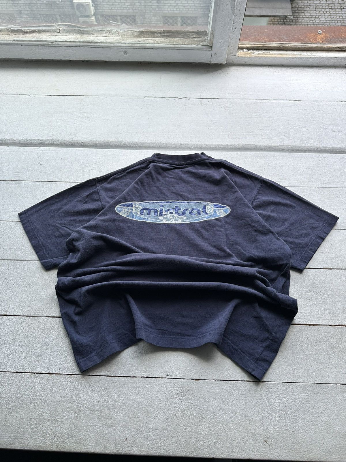 Other 🚨Vintage 90s Big Logo MISTRAL faded distressed RARE Y2K Size US L / EU 52-54 / 3 - 1 Thumbnail