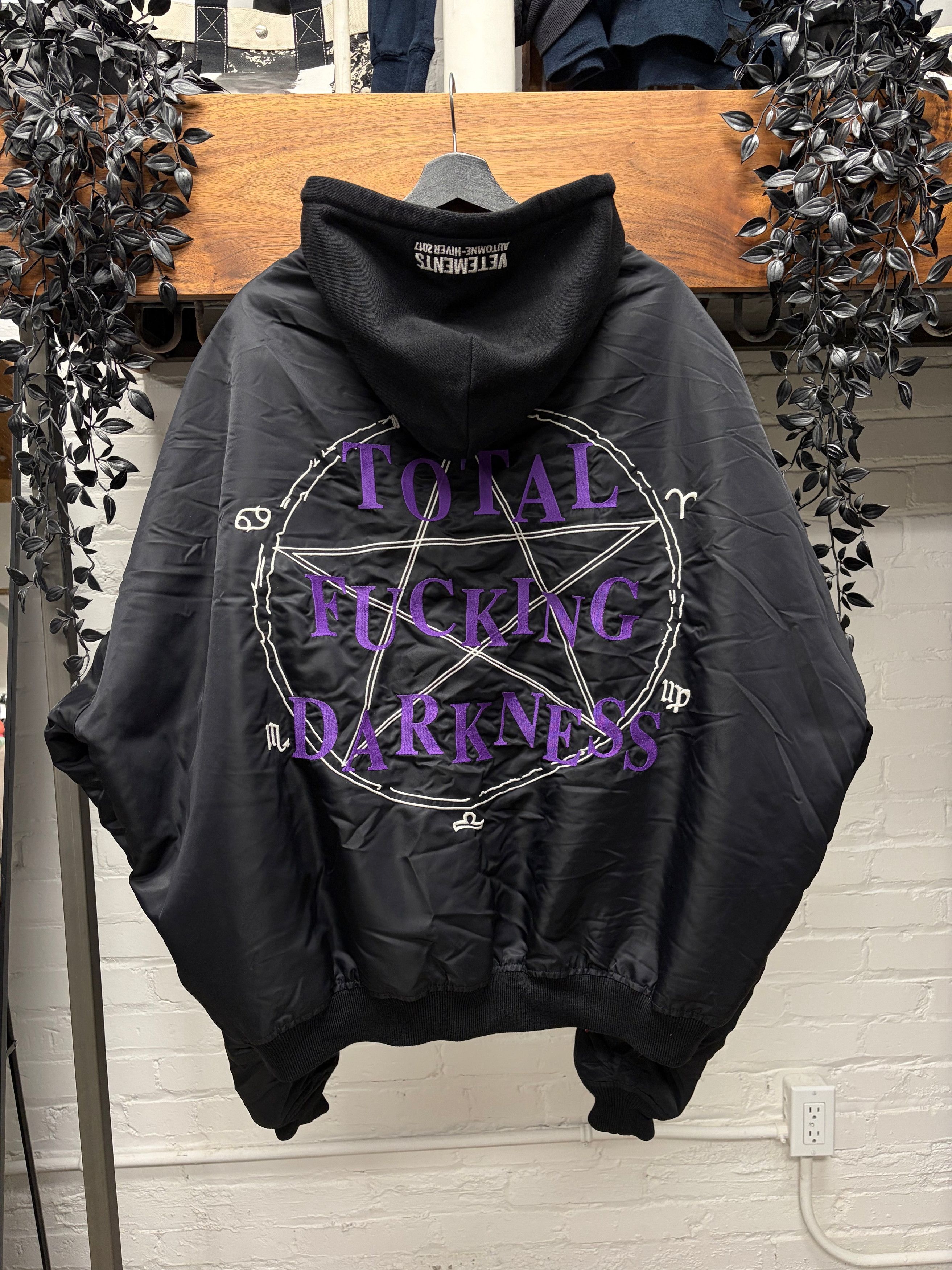 Vetements VETEMENTS 16AW show first generation Bomber cotton 
