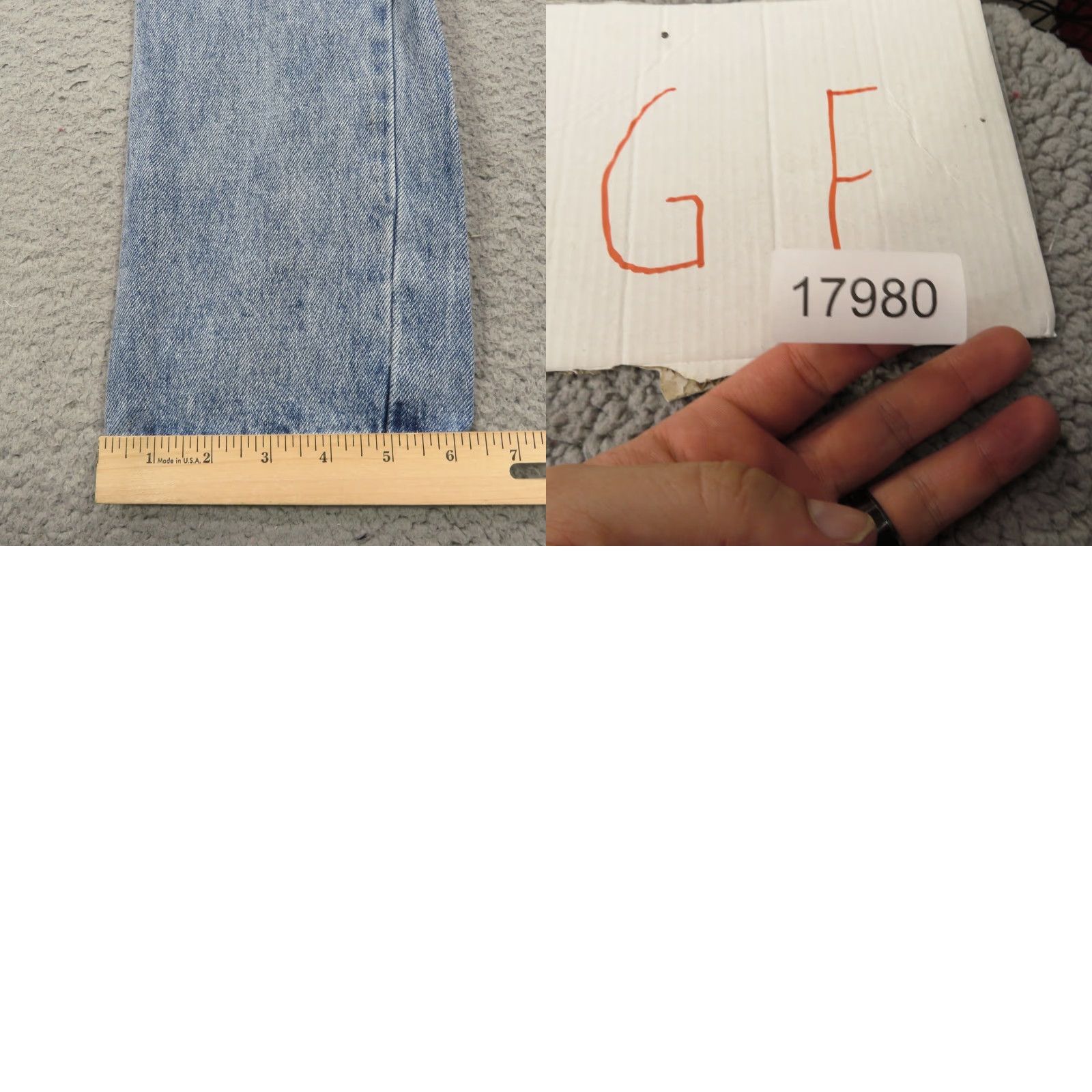 Ksubi Ksubi Jeans 33x34 Chitch Retrograde Thrashed Denim Patchwork Grunge Designer Men Jeans Slim 33 Blue Distressed 5-Pocket Mens Size US 33 - 10 Thumbnail