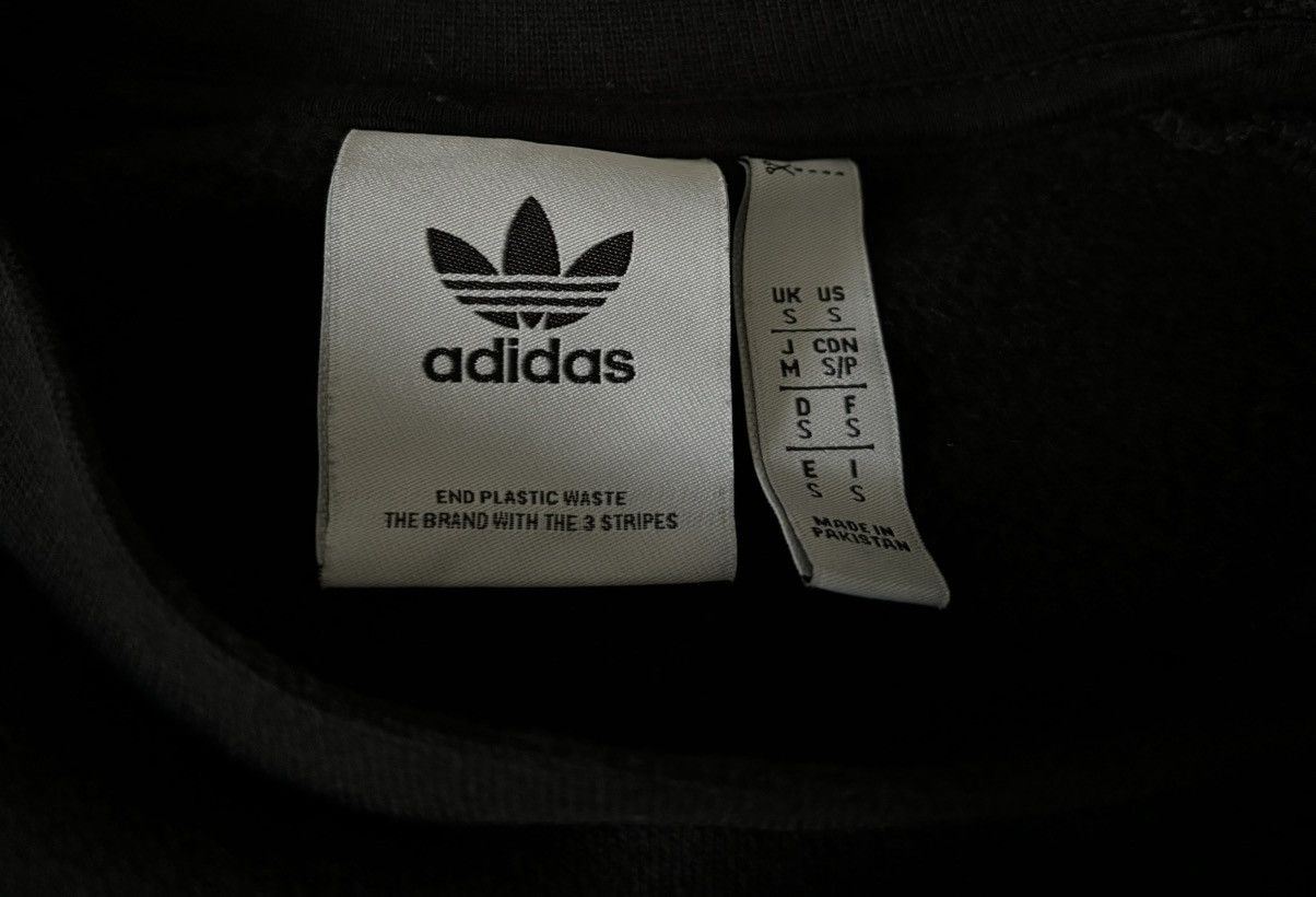 Adidas Adidas Originals Black 3 Stripe Sweatshirt Size US S / EU 44-46 / 1 - 2 Thumbnail