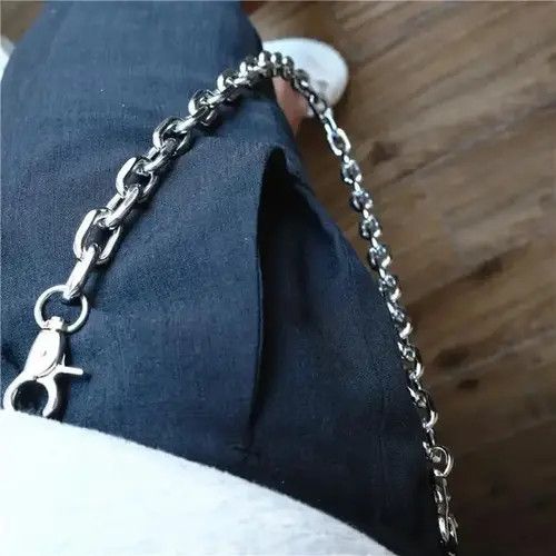Other Silver Color Anti-Theft Wallet Chain Size ONE SIZE - 3 Thumbnail