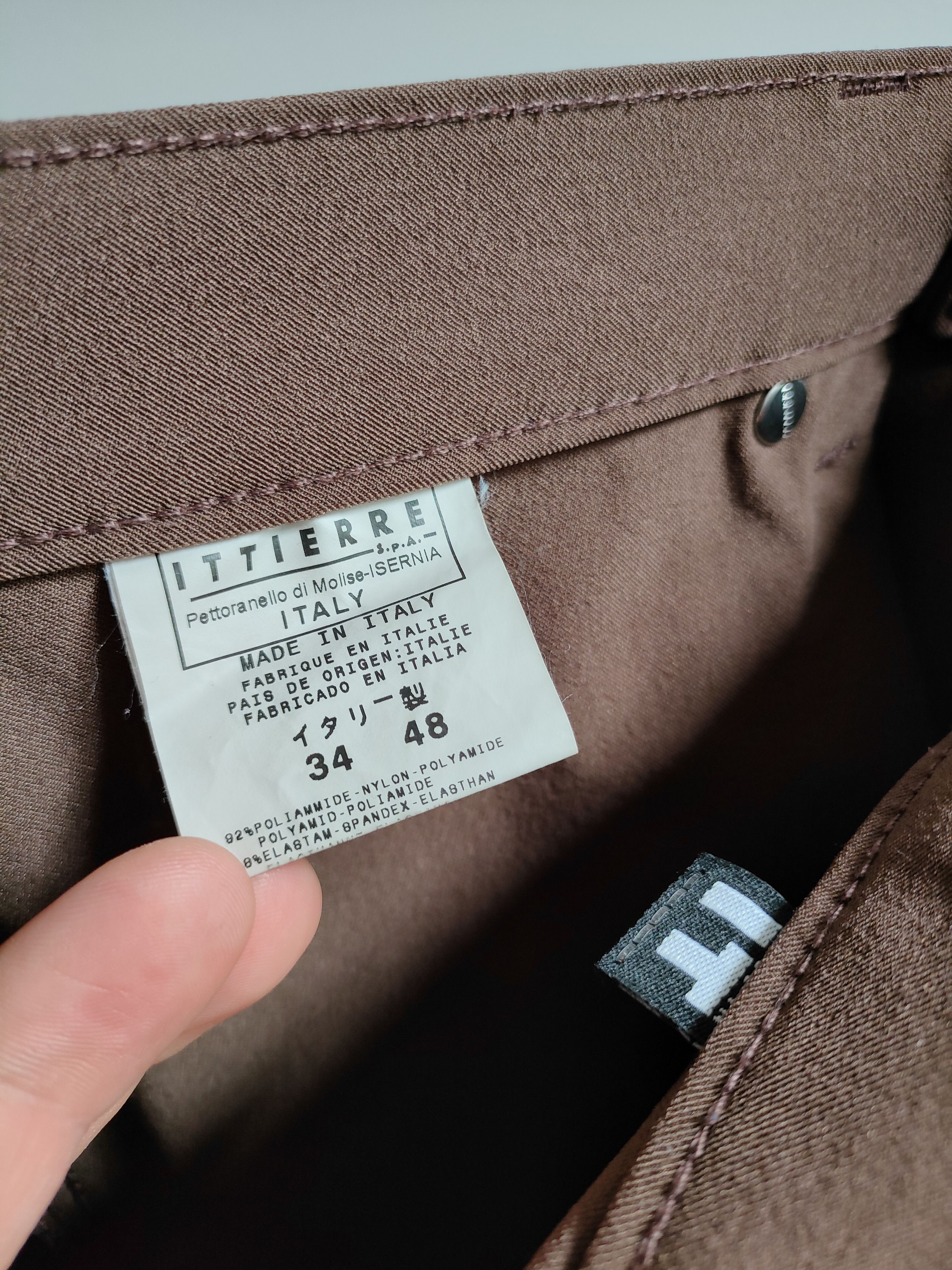 Versace Vintage Versace Nylon Brown Pants Size US 32 / EU 48 - 7 Thumbnail