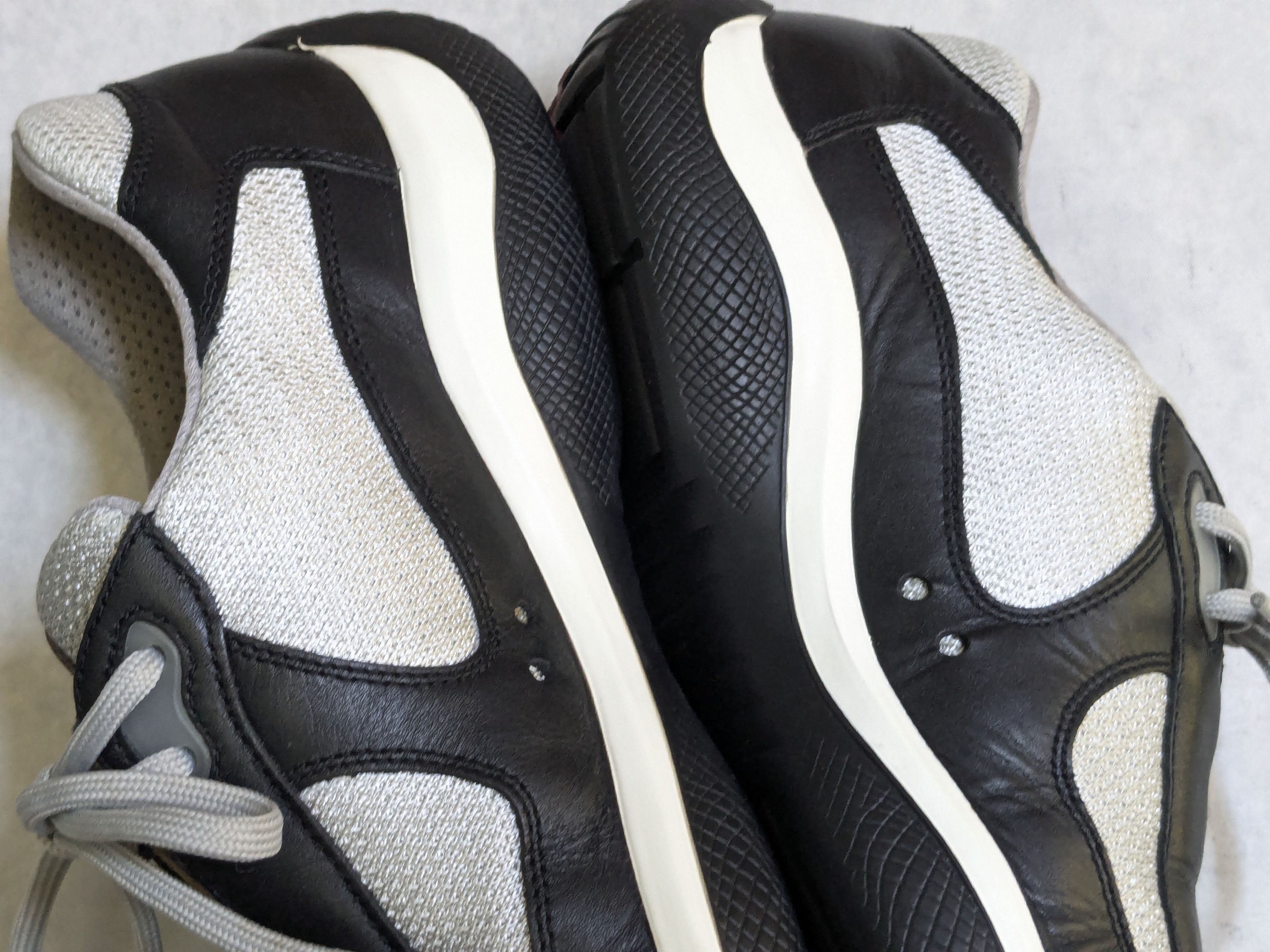Prada Prada America's Cup Sneakers Black 11 Silver White Size US 11 / EU 44 - 9 Thumbnail