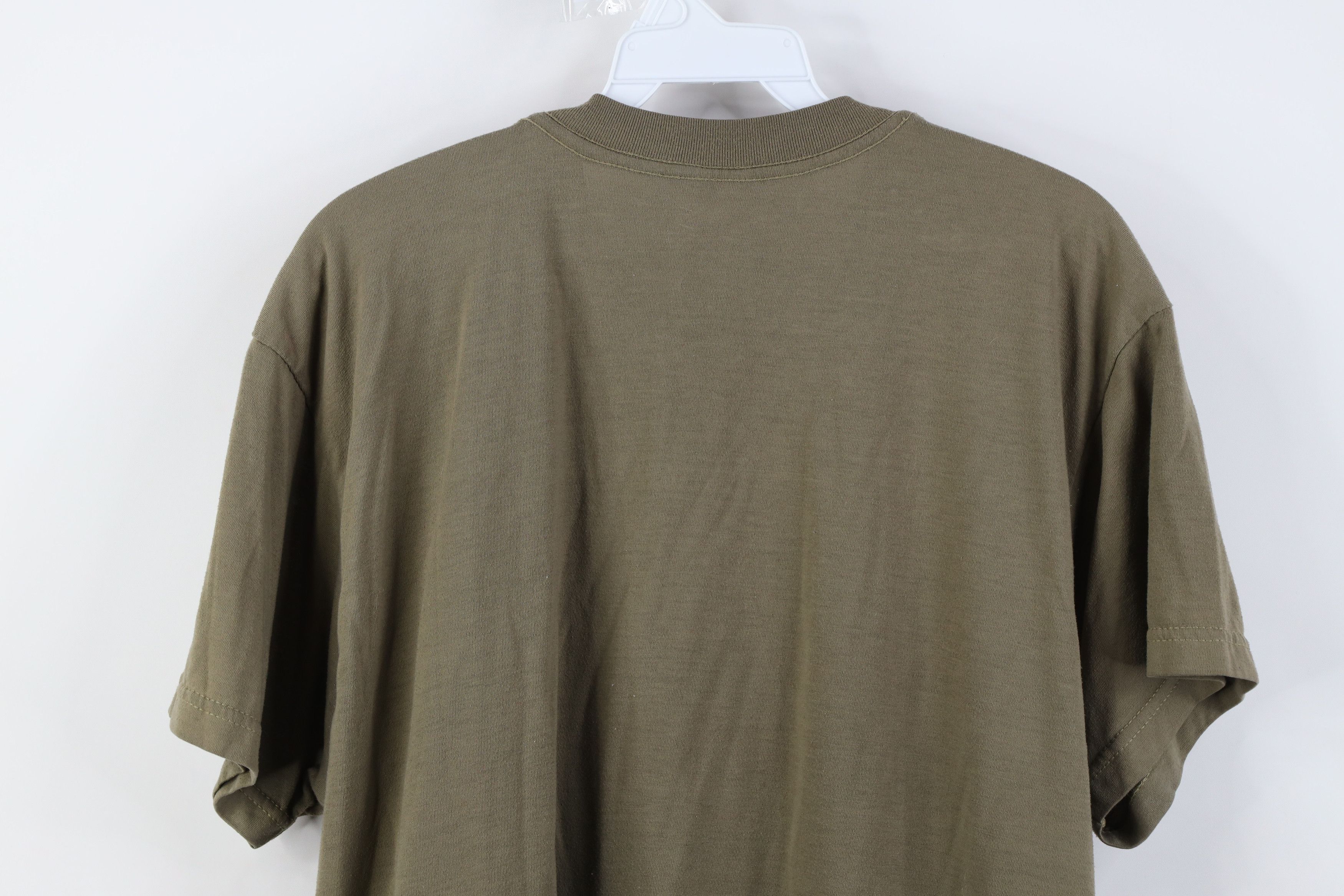 Vintage Vintage 90s Streetwear Short Sleeve T-Shirt Coyote Brown USA Size US L / EU 52-54 / 3 - 11 Thumbnail