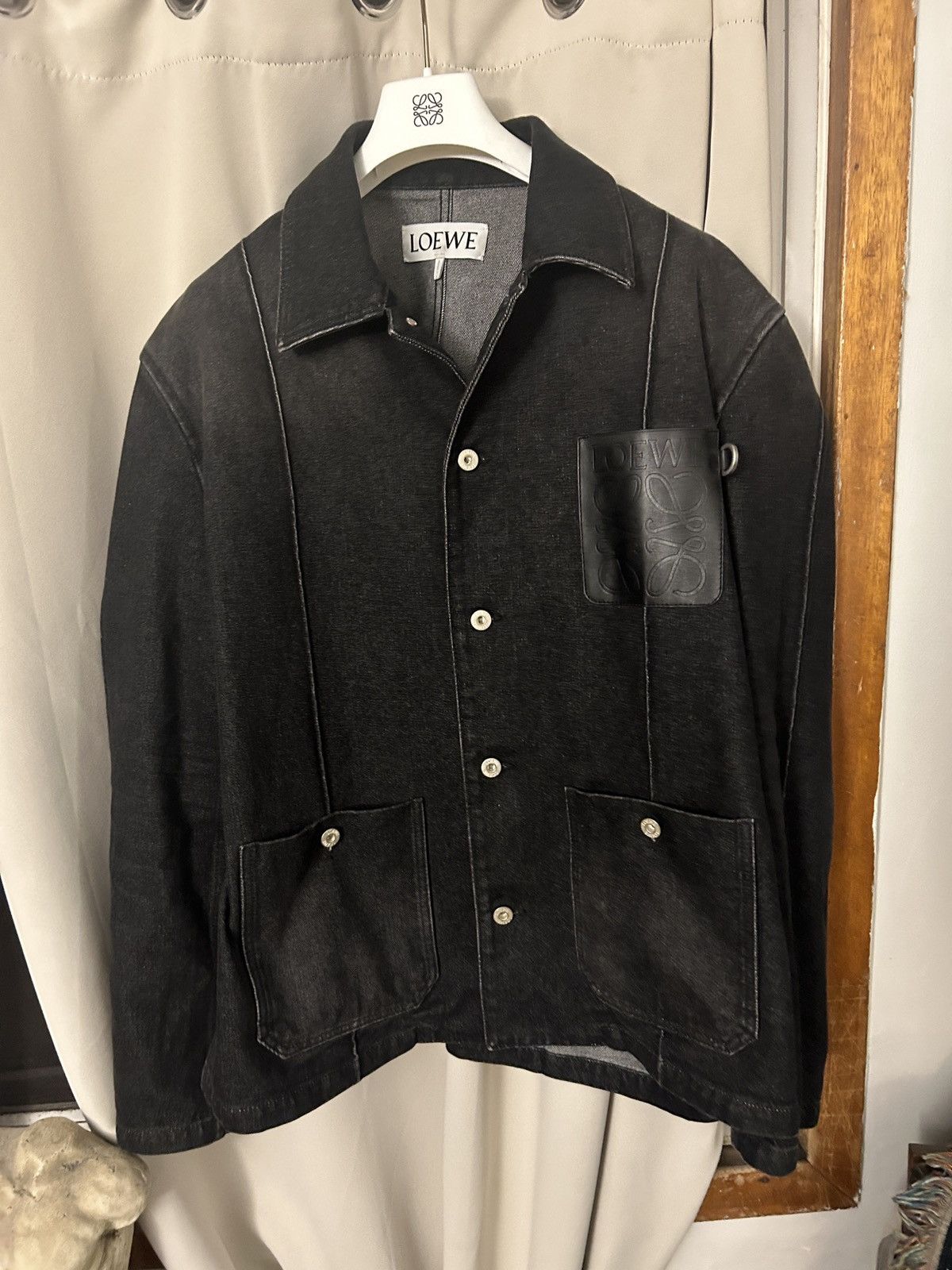 Loewe Loewe Workwear Denim Jacket Size US XL / EU 56 / 4 - 1 Thumbnail