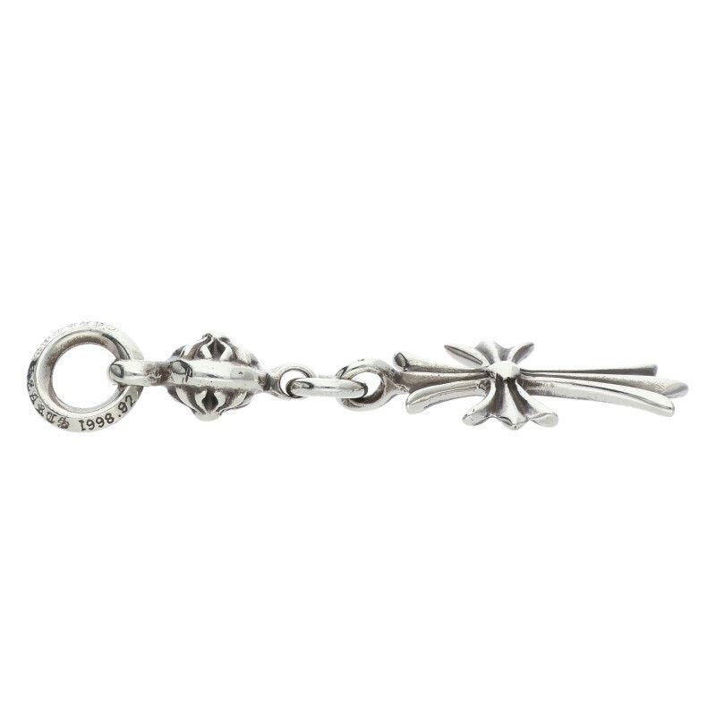 Chrome Hearts Chrome Hearts Silver Tiny CH Cross Necklace Size ONE SIZE - 4 Thumbnail