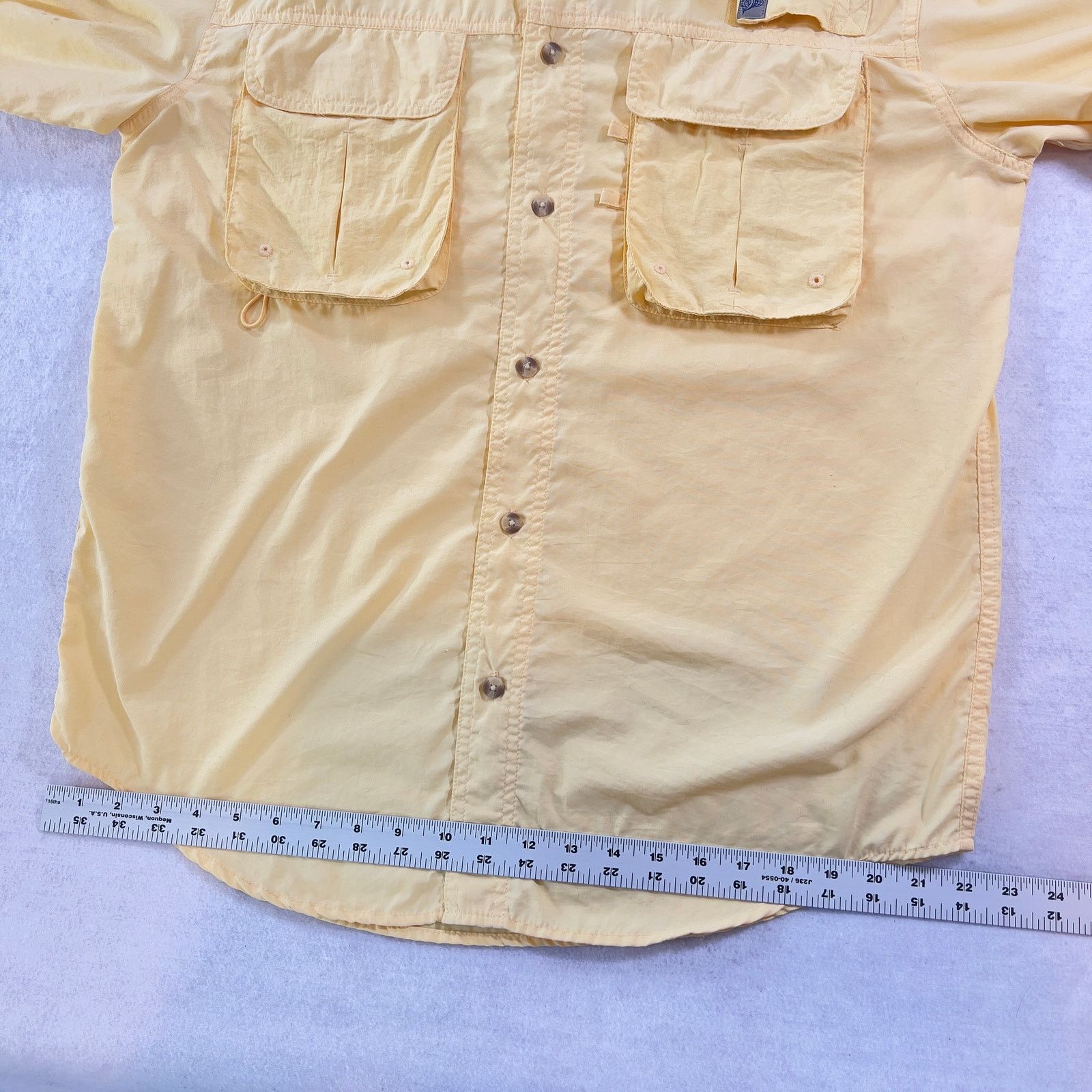 Reel Legends Fishing Shirt Reel Legends Men's S Vented Mesh Back Pockets Size US S / EU 44-46 / 1 - 10 Thumbnail