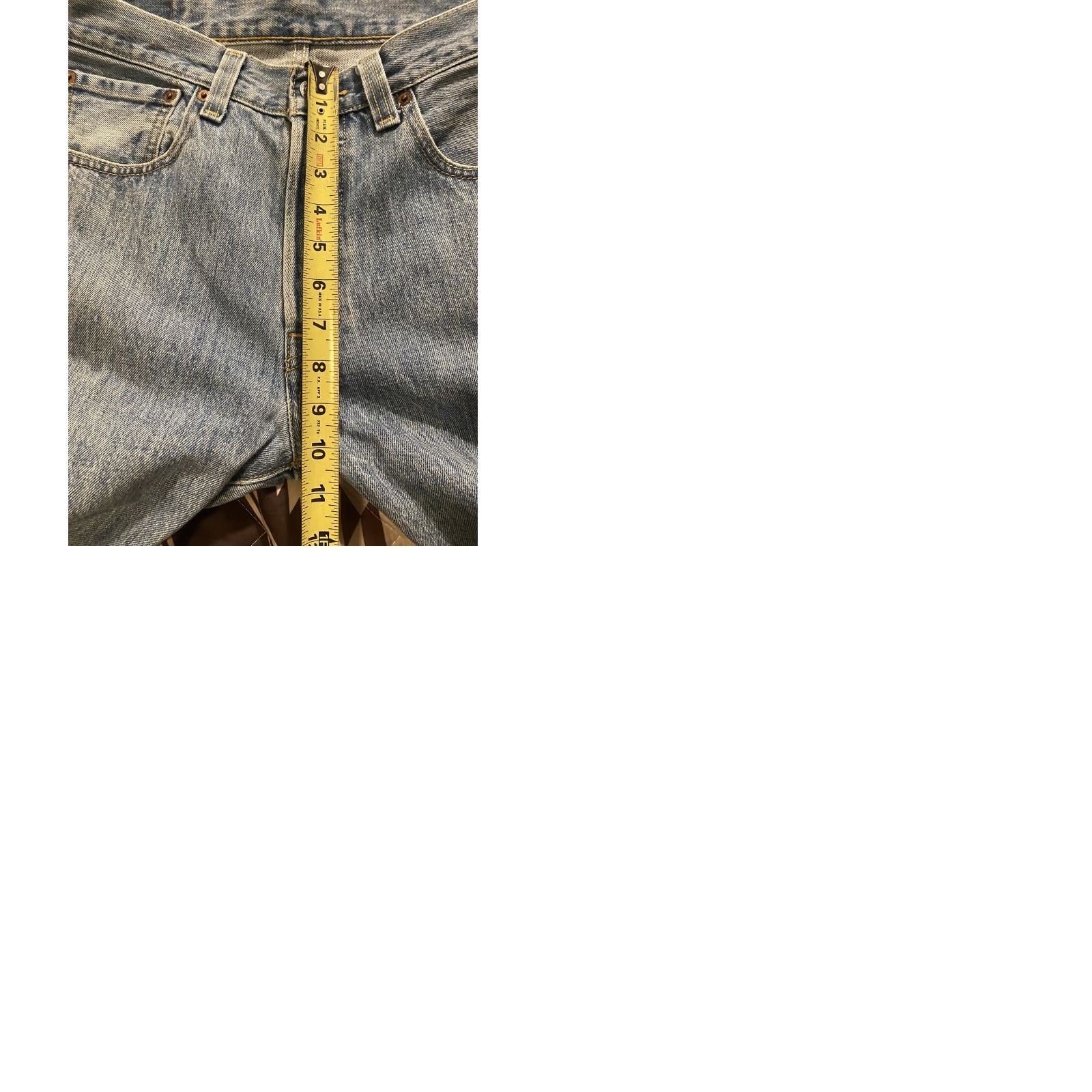 Levi's VINTAGE Levi’s 501 Button Fly Medium Wash 31” x 30” Made In Mexico Men Jeans Blue 501 Straight 31 Mens Size US 31 - 9 Thumbnail