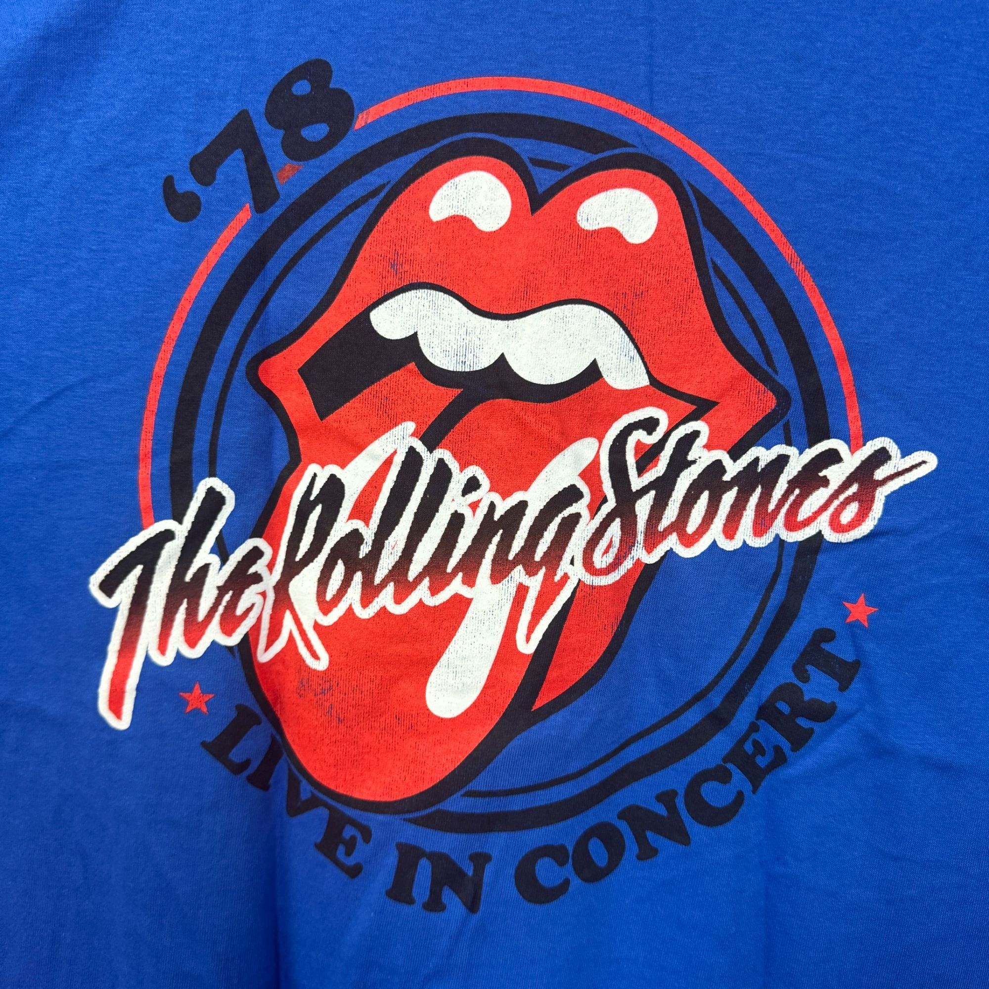 The Rolling Stones The Rolling Stones Hot Lips 1978 Live in Concert Band Tee XL Size US XL / EU 56 / 4 - 2 Thumbnail