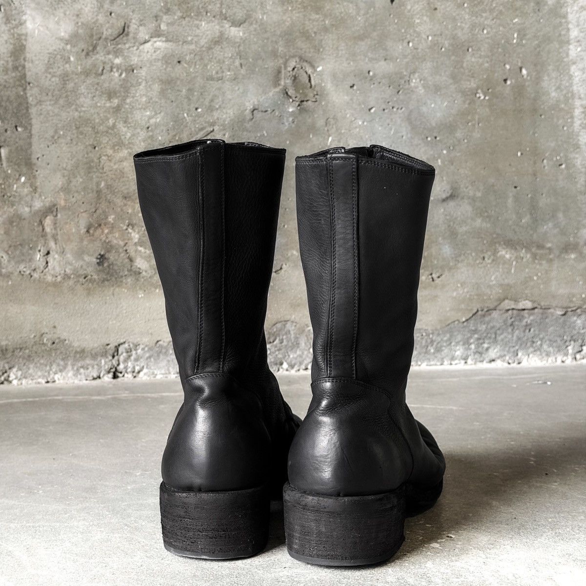 Guidi Guidi x Yohji Yamamoto 788SZ_Y Leather Zip Boots Size US 11 / EU 44 - 3 Thumbnail