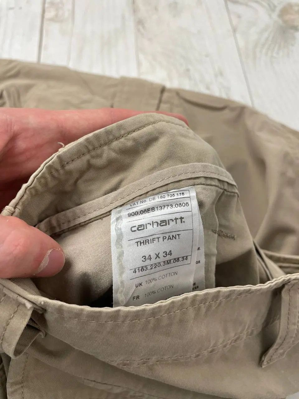 Carhartt Vintage Carhartt Cargo Thrift Pants Work 90s Size US 34 / EU 50 - 8 Thumbnail