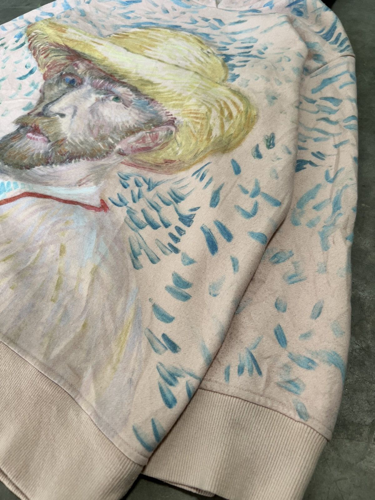 Vintage Vincent Van Gogh Art Painting Lace Up Hoodie Size US L / EU 52-54 / 3 - 6 Thumbnail
