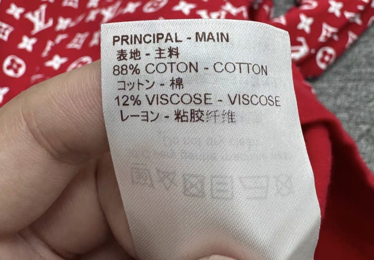 Louis Vuitton × Supreme Supreme Louis Vuitton Box logo hooded sweatshirt hoodie Size US M / EU 48-50 / 2 - 6 Thumbnail