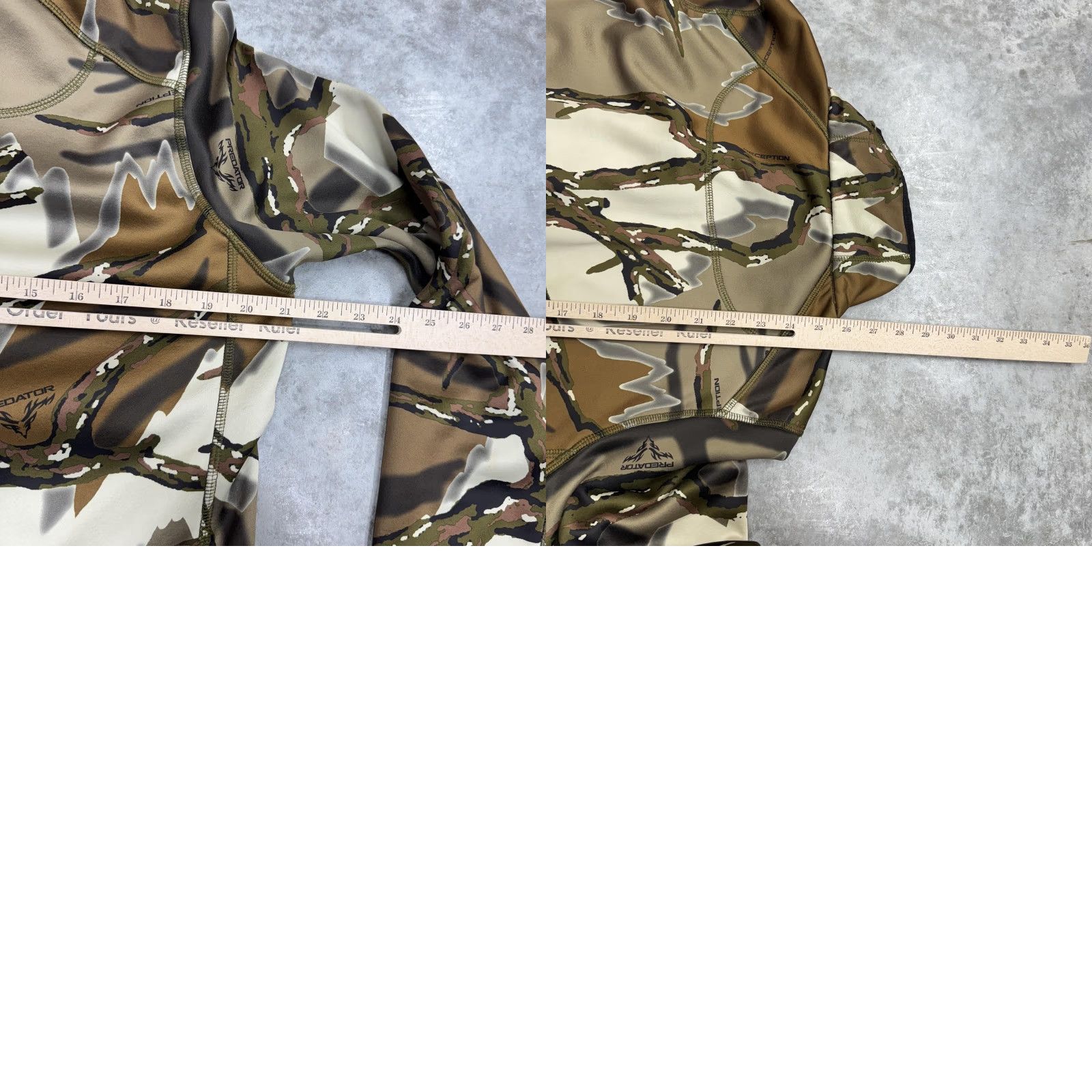 Vintage Predator Camo Jacket Mens Small Brown Deception Softshell Full Zip Hunting Windbreaker Camouflage Pockets Zip Adults Mens Size US S / EU 44-46 / 1 - 8 Thumbnail