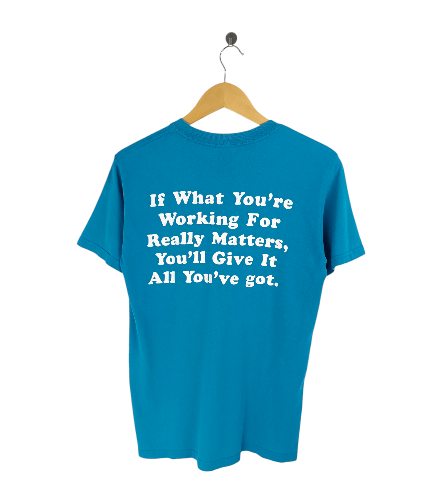 Vintage VINTAGE 2000s EASTSIDE FOOTBALL SOCCER TEE WISDOM POEM QUOTE Size US S / EU 44-46 / 1 - 1 Thumbnail
