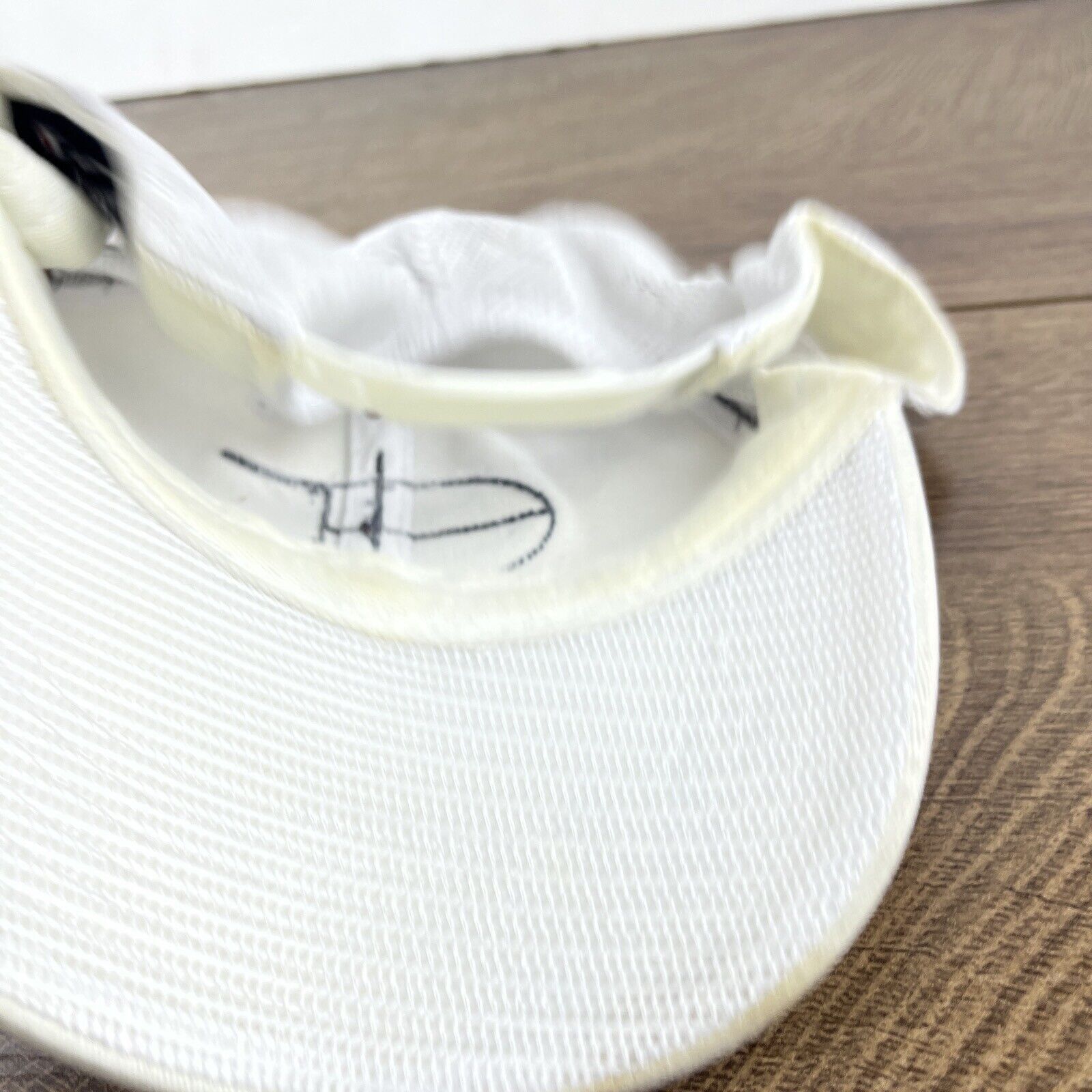 Champion Champion Brand Snapback Hat Champion White Hat Adjustable Ad Size ONE SIZE - 11 Thumbnail