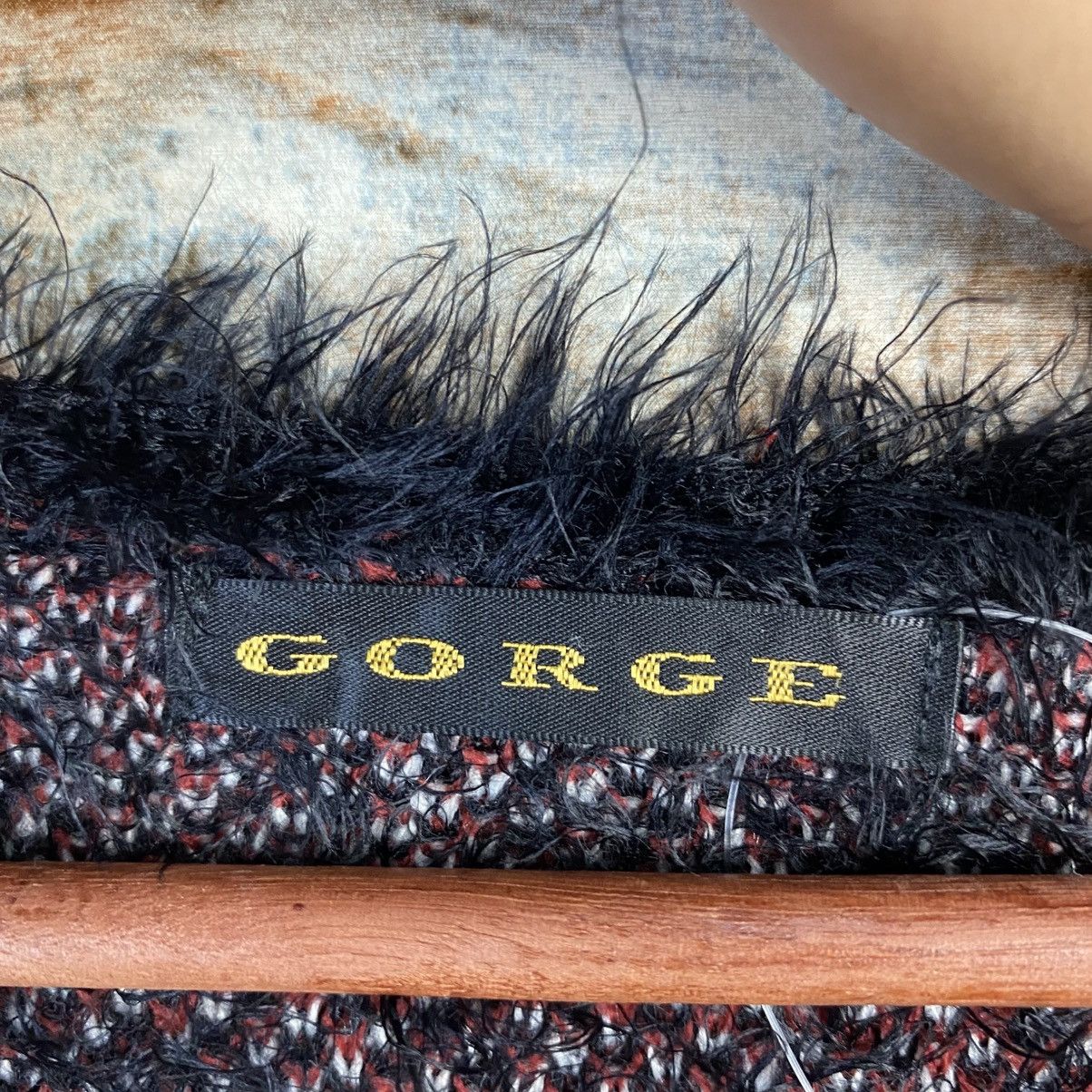 Homespun Knitwear DL Gorge Black Mohair Knitwear #C1107 Size M / US 6-8 / IT 42-44 - 10 Thumbnail